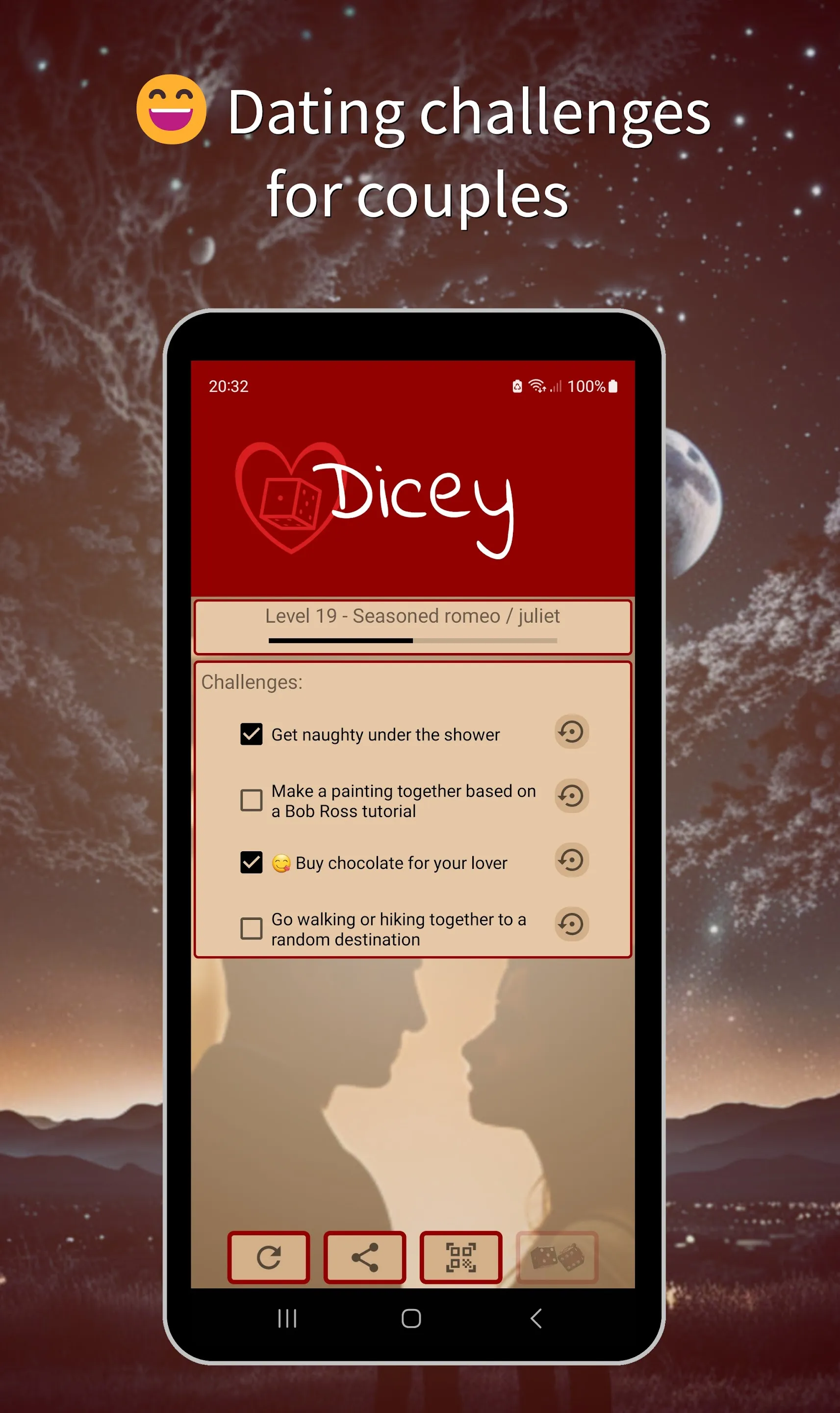 Spicy Dicey - couples game | Indus Appstore | Screenshot