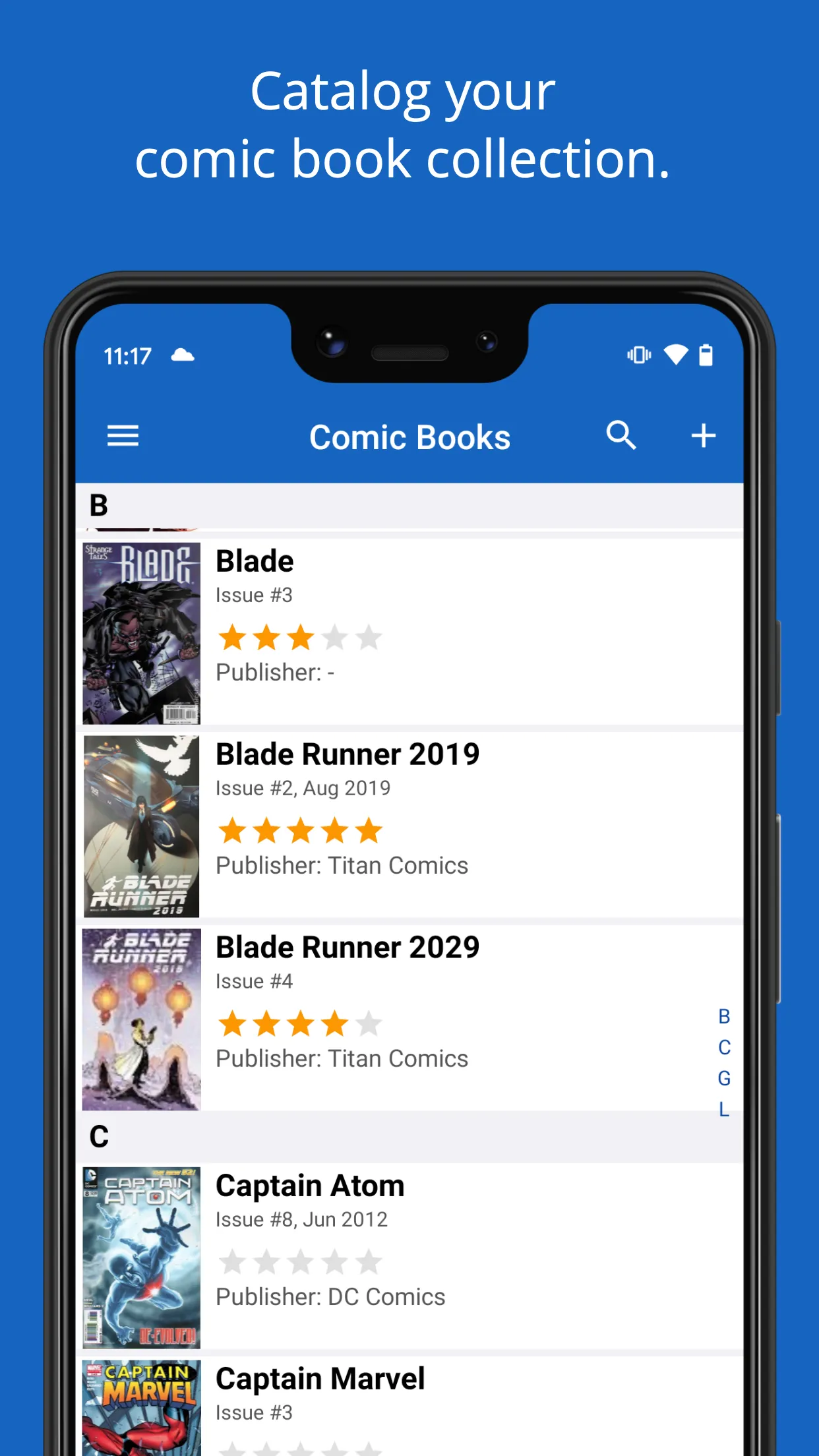 iCollect Comic Books | Indus Appstore | Screenshot