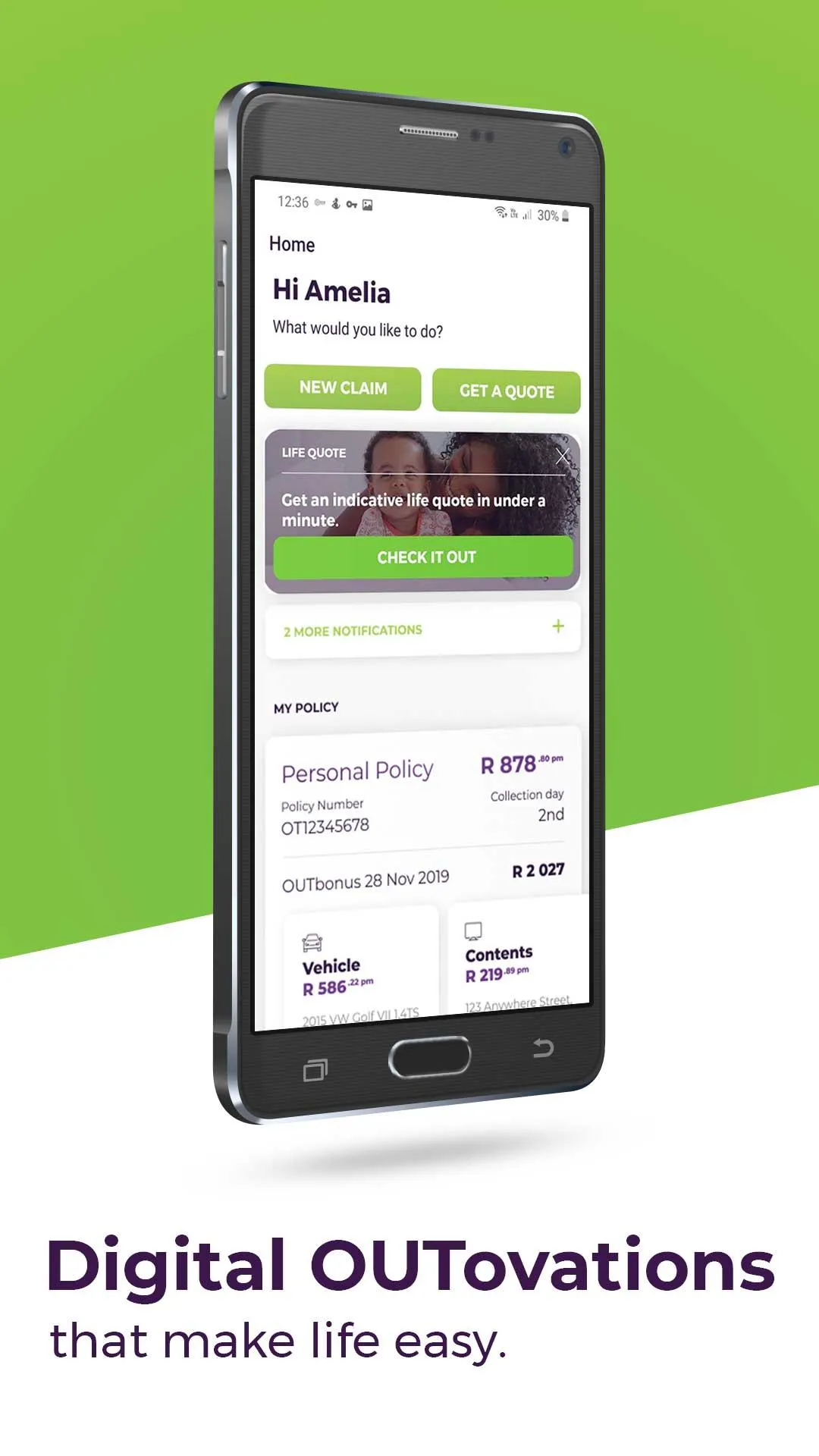 OUTsurance | Indus Appstore | Screenshot