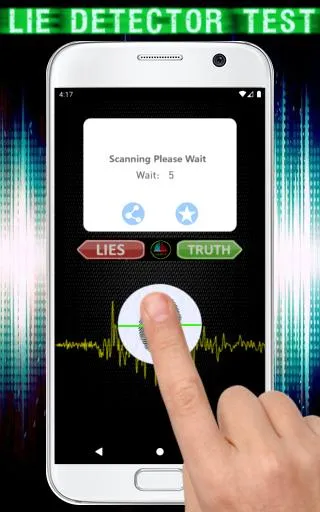 Lie Detector Test Prank 2023 | Indus Appstore | Screenshot