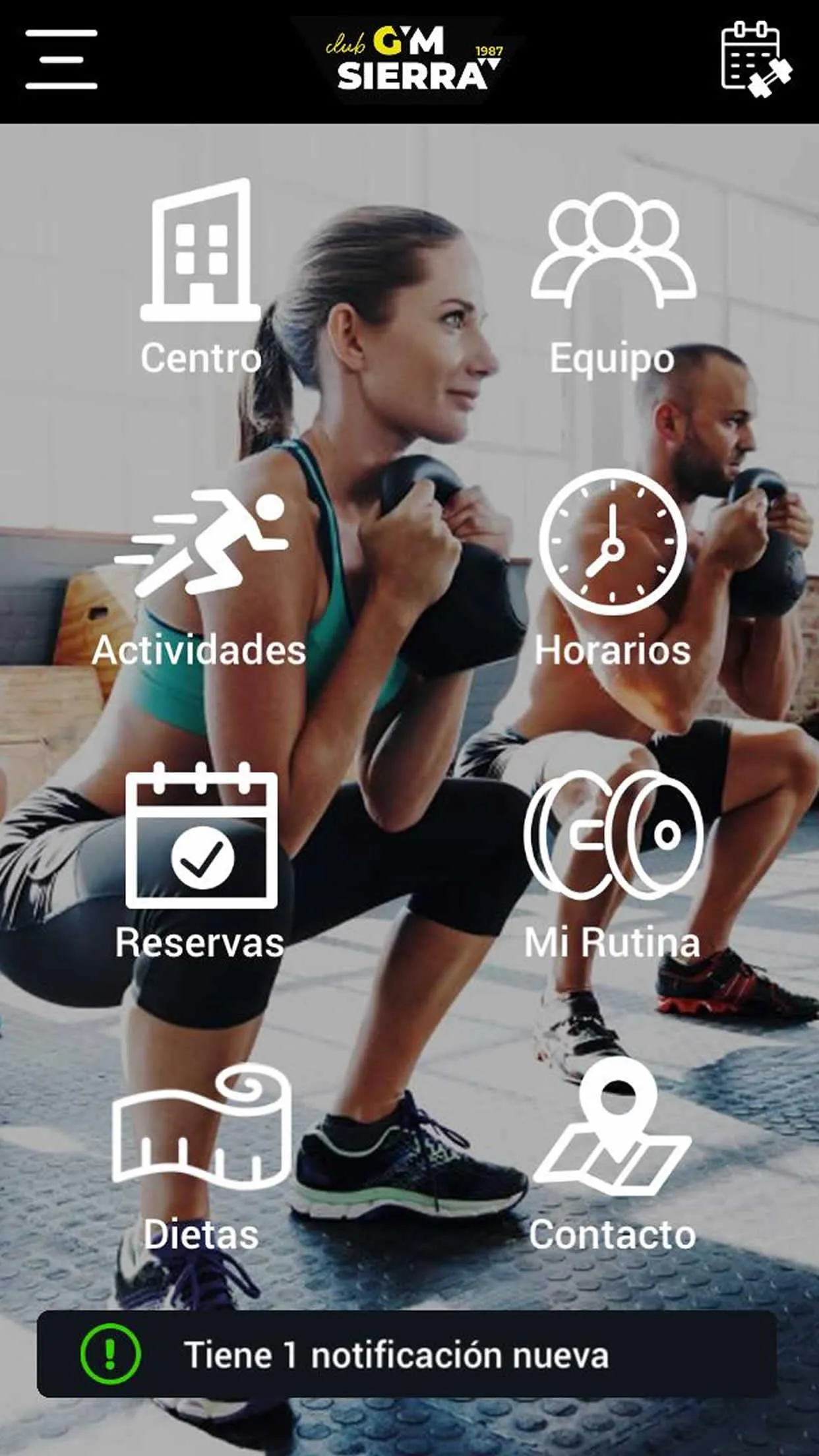 Club Gym Sierra | Indus Appstore | Screenshot