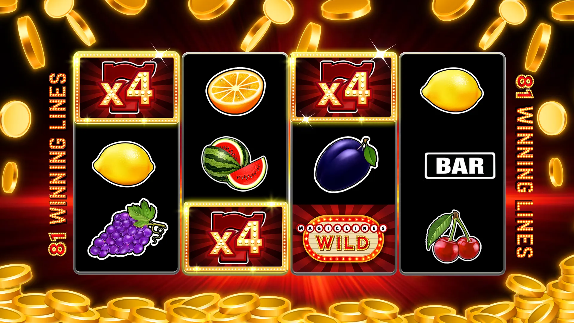 Slots 7777 -Slot Machine 77777 | Indus Appstore | Screenshot