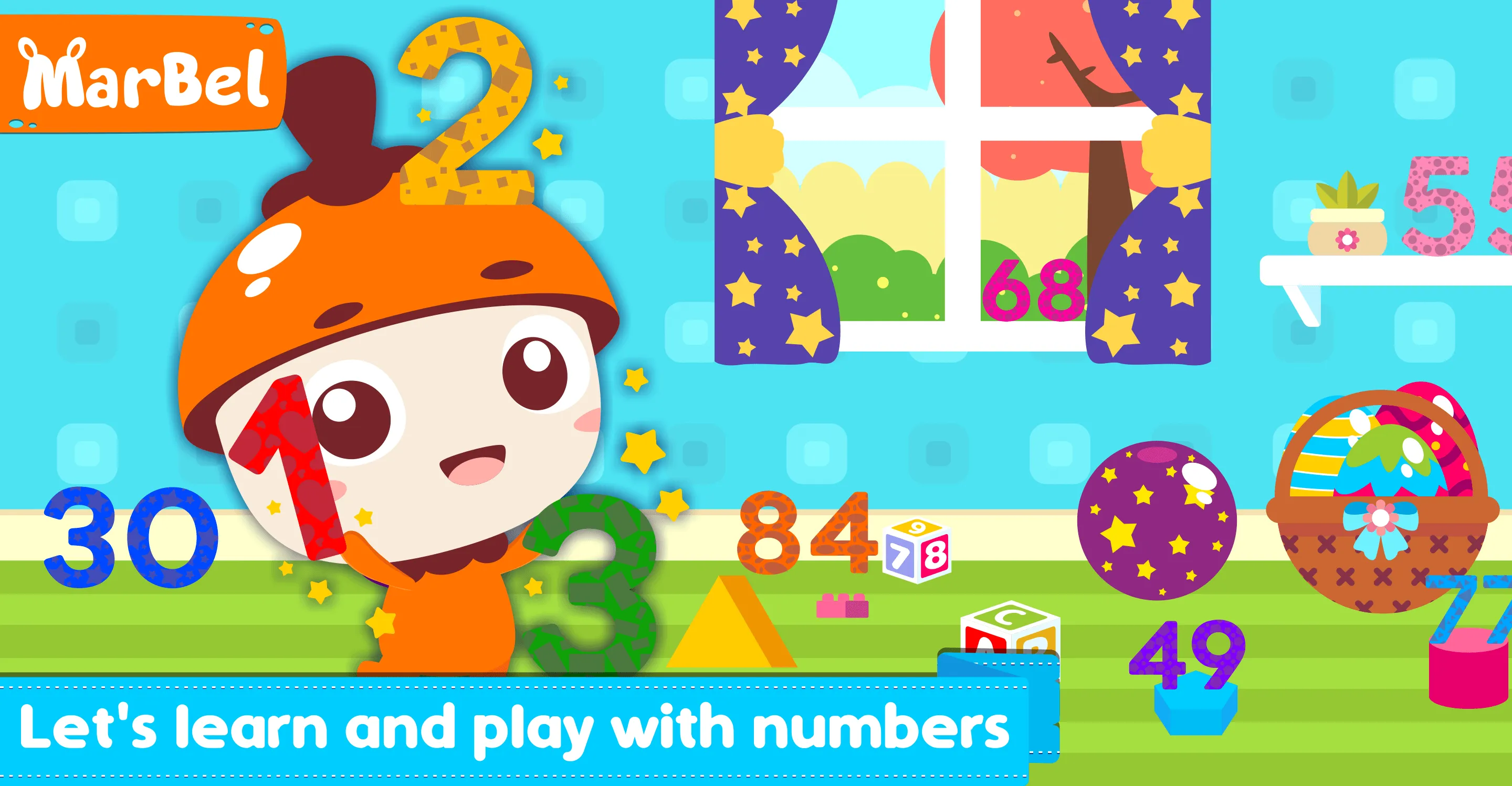 Learn Numbers with Marbel | Indus Appstore | Screenshot