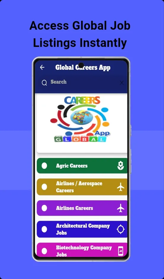 Global Careers App | Indus Appstore | Screenshot