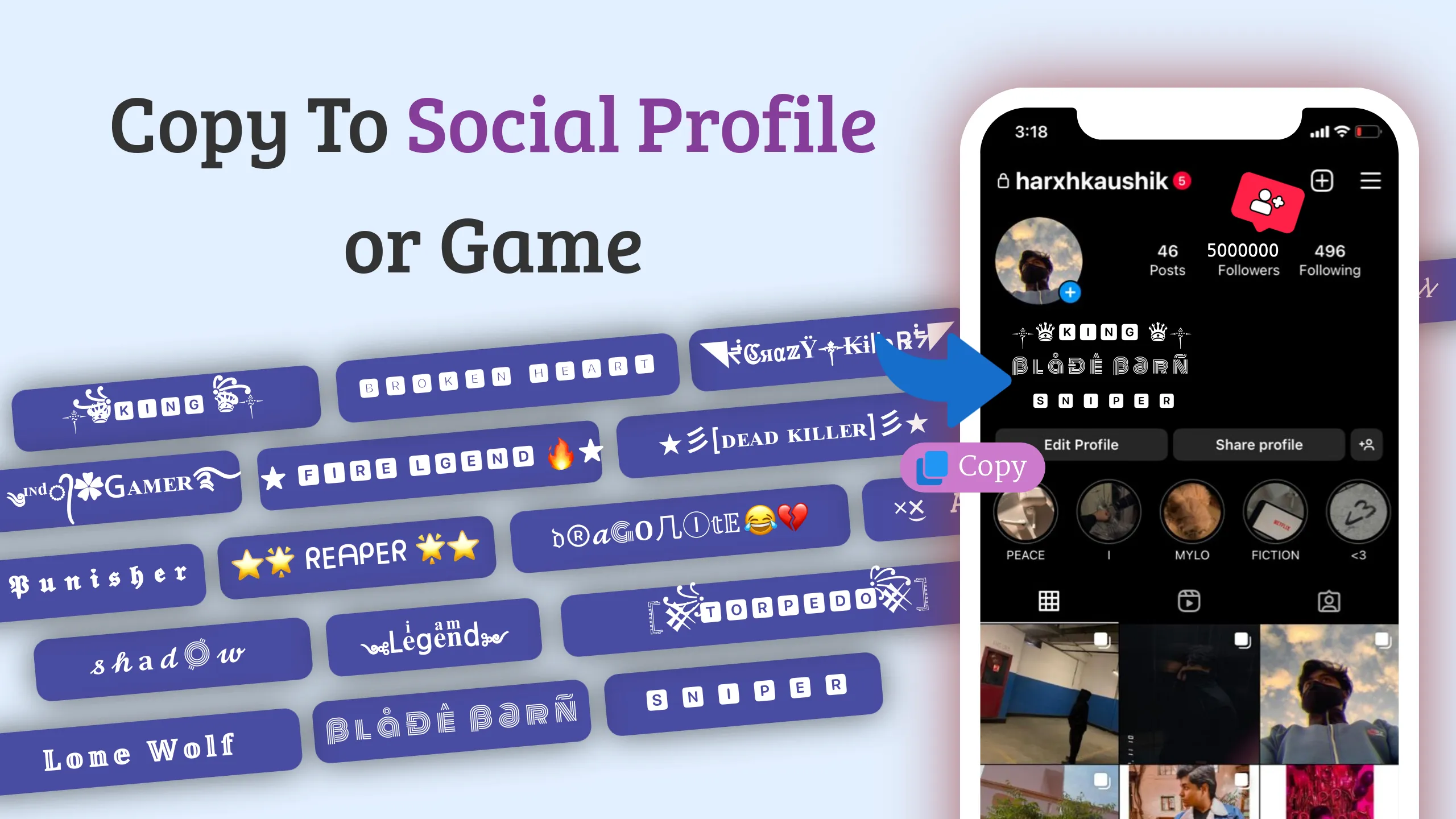 Nickname Generator-Pro Names | Indus Appstore | Screenshot