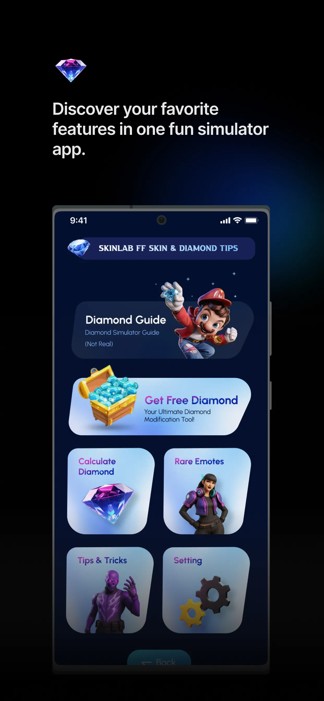 SkinLab FF Skin & Diamond Tips | Indus Appstore | Screenshot