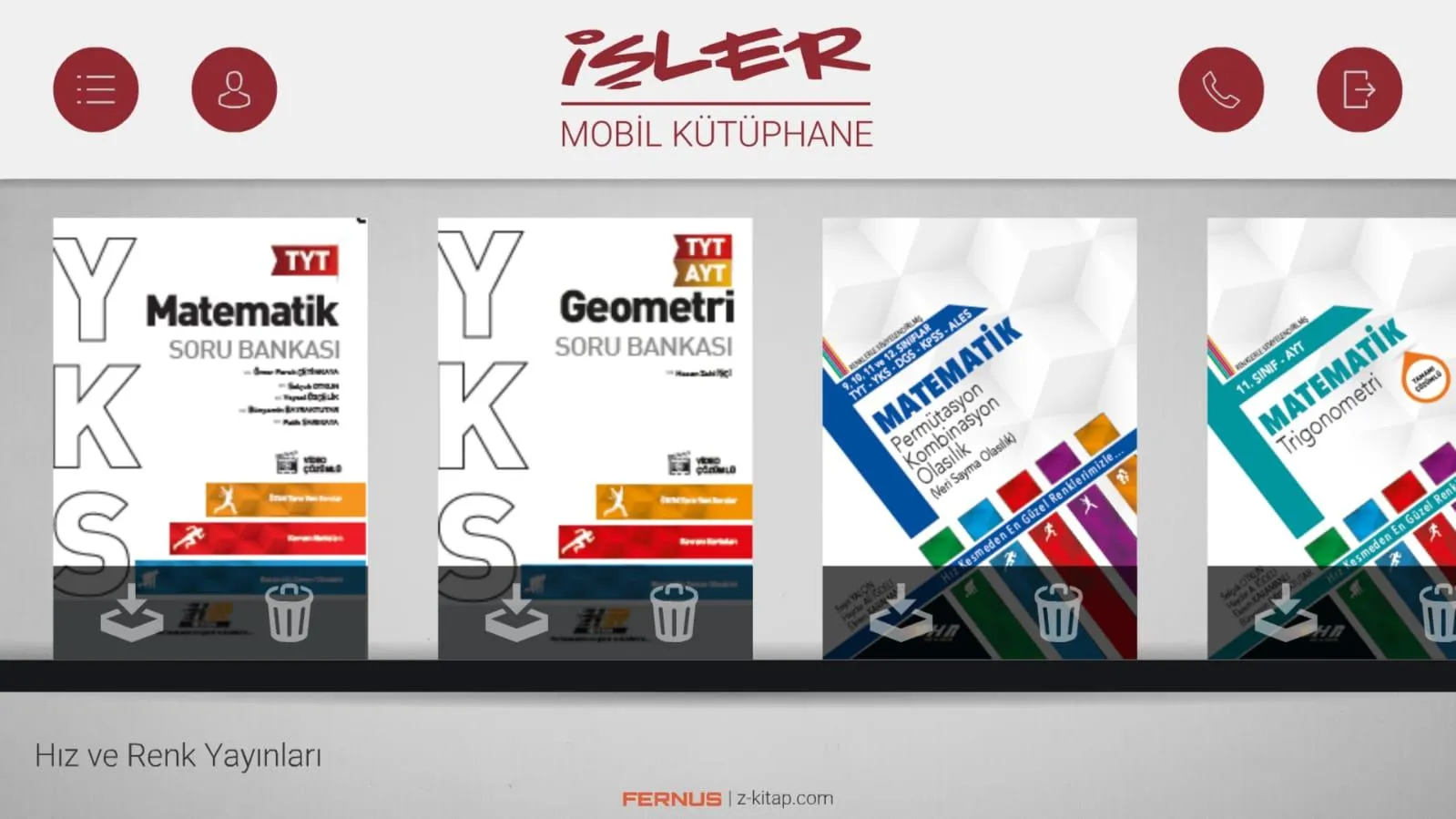 İşler Mobil Kütüphane | Indus Appstore | Screenshot