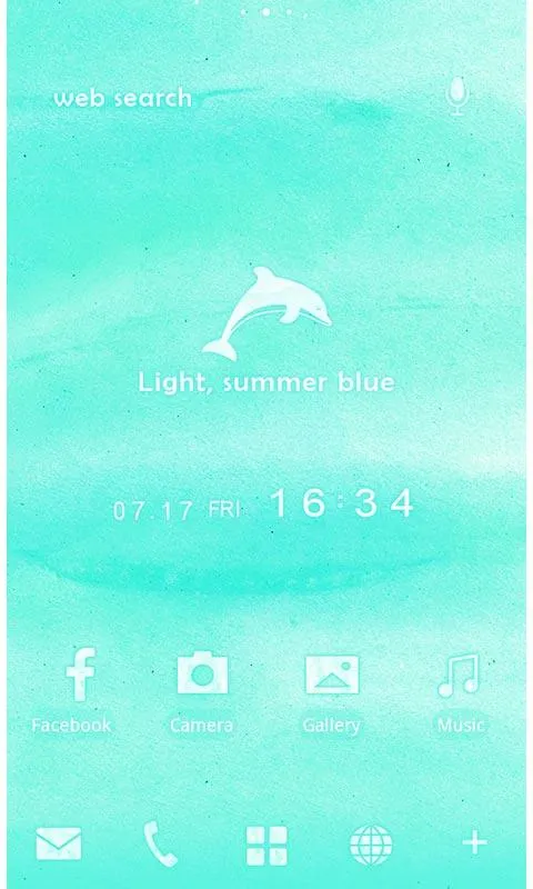 Dolphin Wallpaper-Watercolor- | Indus Appstore | Screenshot