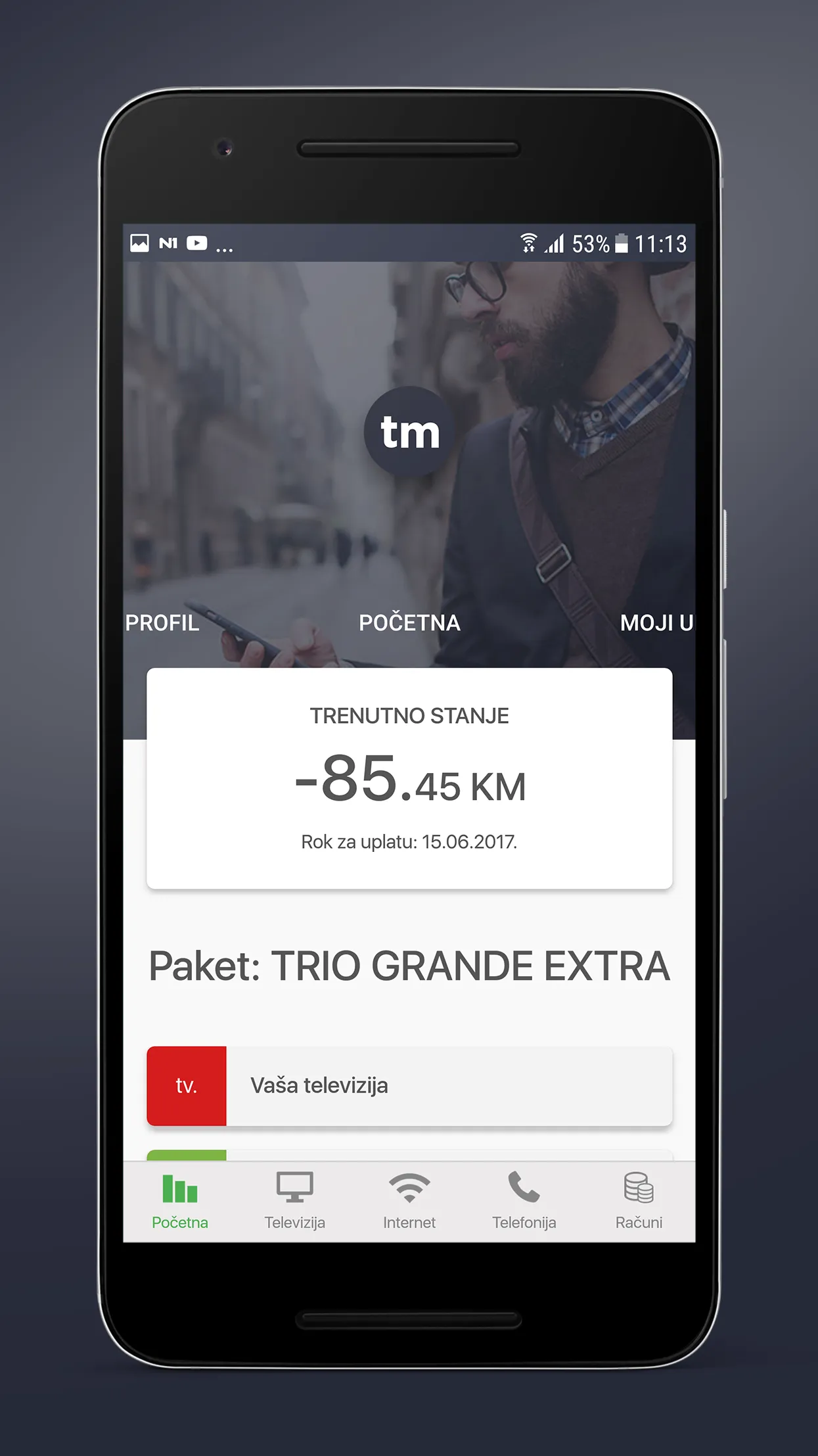 Moj Telemach BiH | Indus Appstore | Screenshot