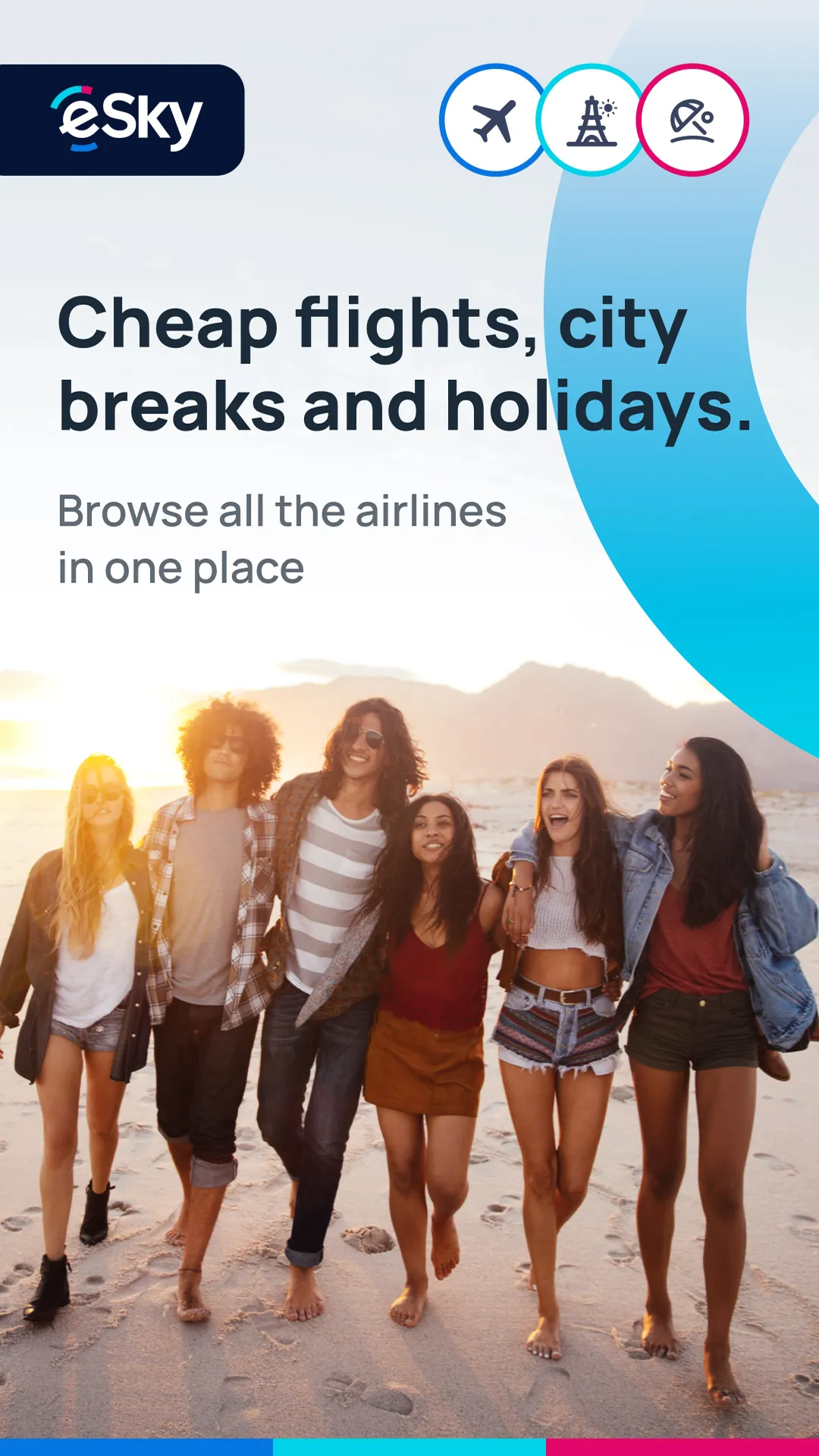 eSky - Cheap Flights & Travel | Indus Appstore | Screenshot