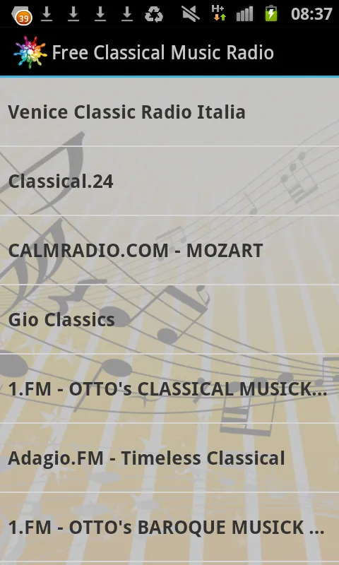 Classic Music Radio Worldwide | Indus Appstore | Screenshot