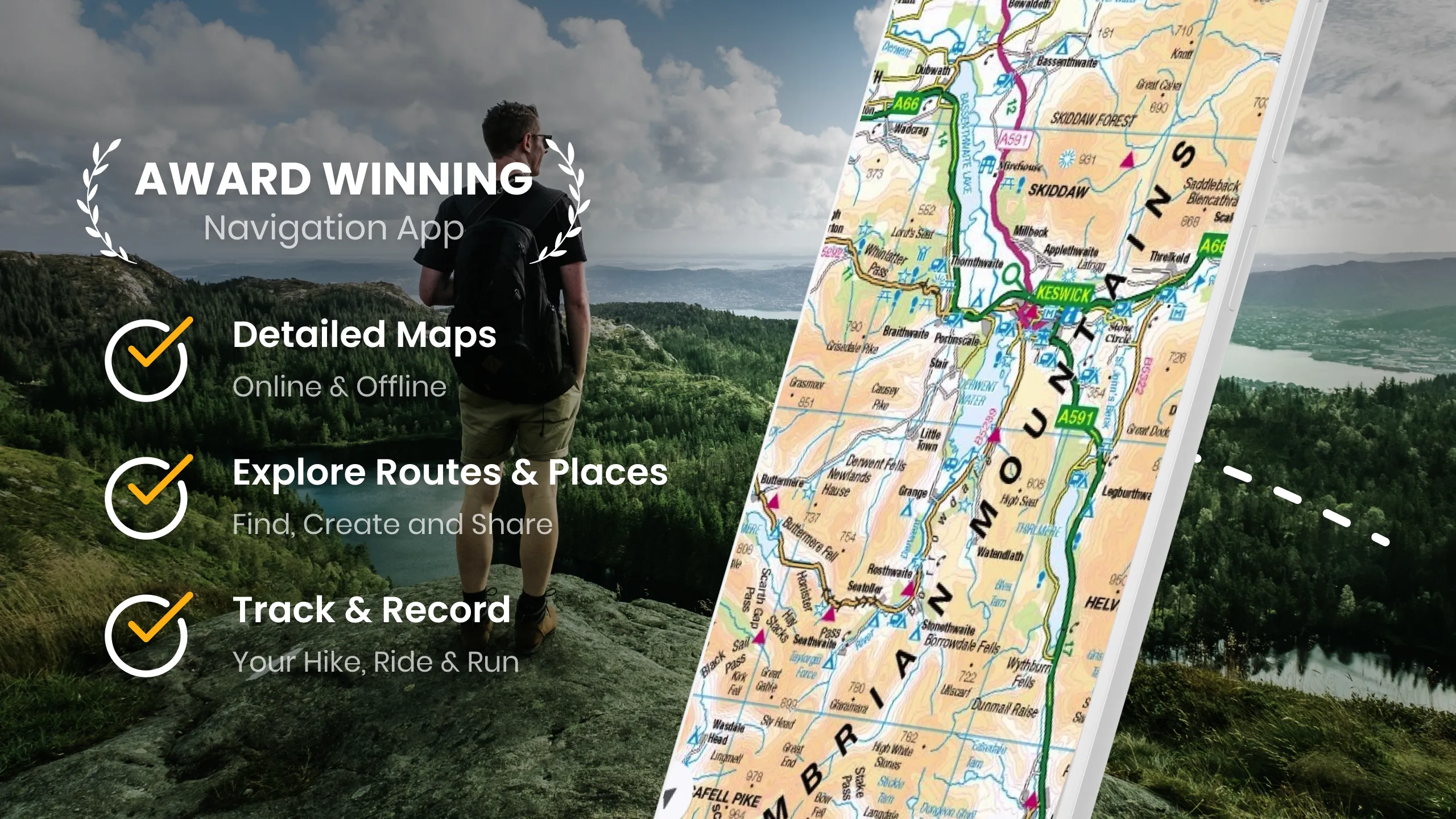 OutDoors GPS - Offline OS Maps | Indus Appstore | Screenshot