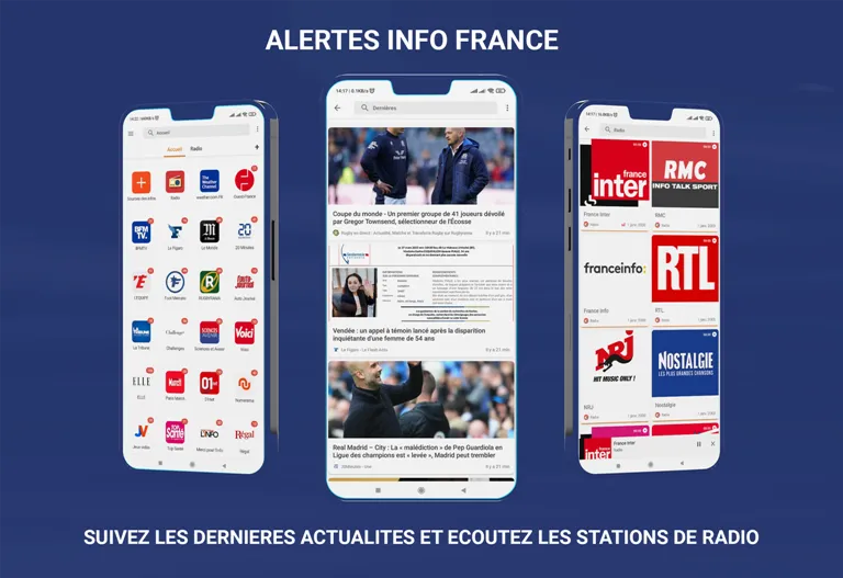 Alertes Info France : l'actu | Indus Appstore | Screenshot