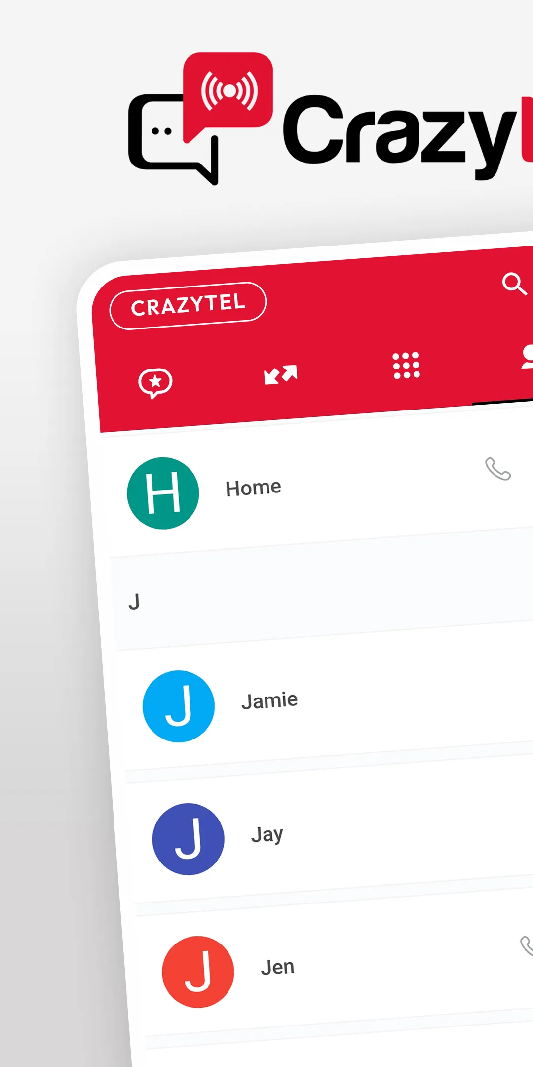 CrazyPhone-SMS&Calls Crazytel | Indus Appstore | Screenshot