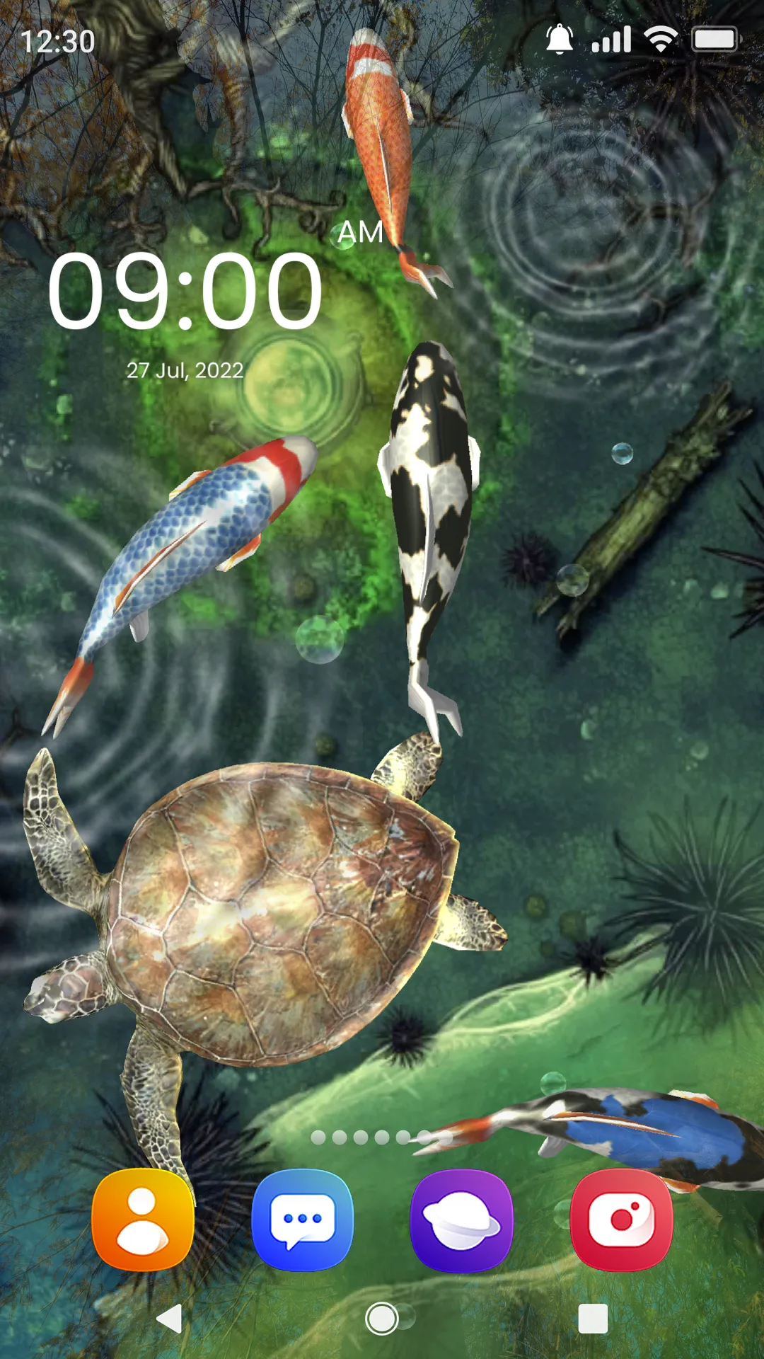 Fish Live Wallpaper 3D Touch | Indus Appstore | Screenshot