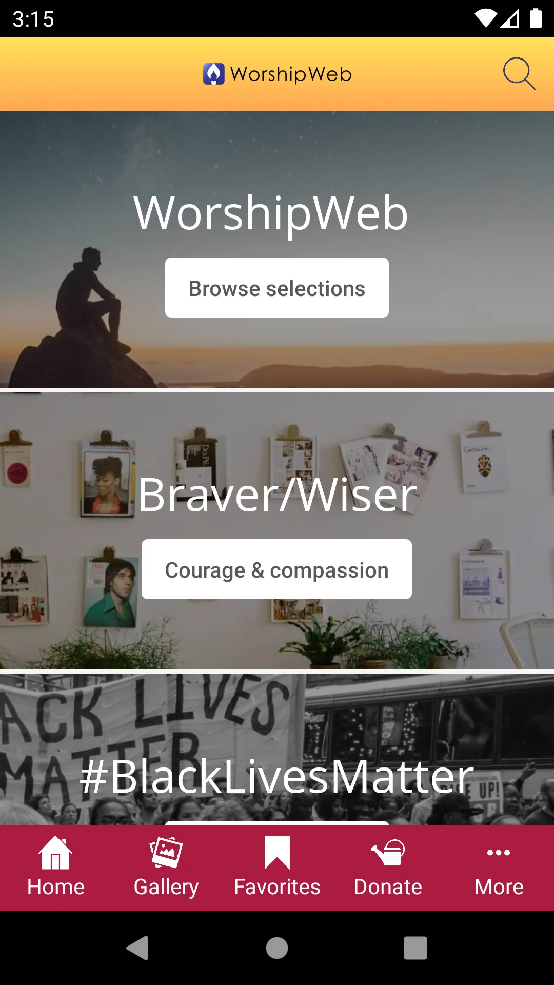 UU WorshipWeb Library | Indus Appstore | Screenshot