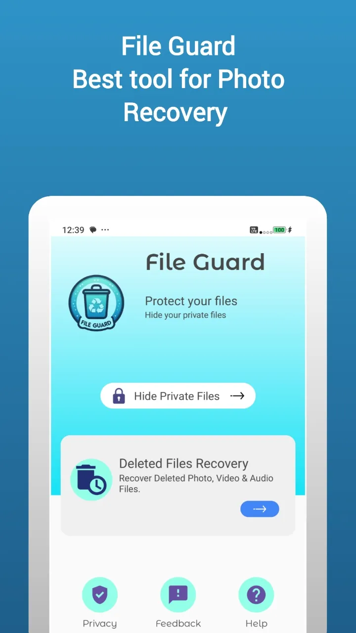 FileGuard : Photo Recovery | Indus Appstore | Screenshot