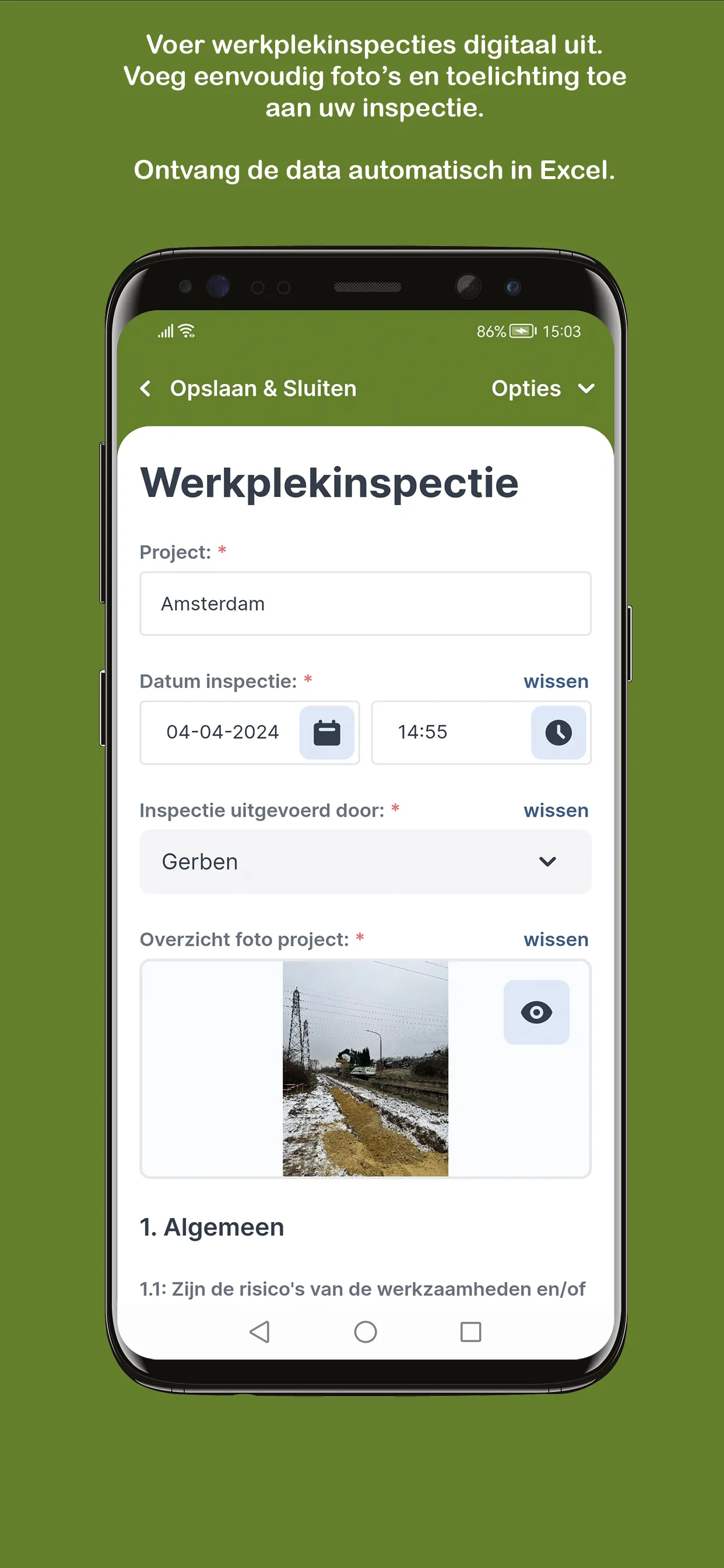 KAM Formulieren App | Indus Appstore | Screenshot