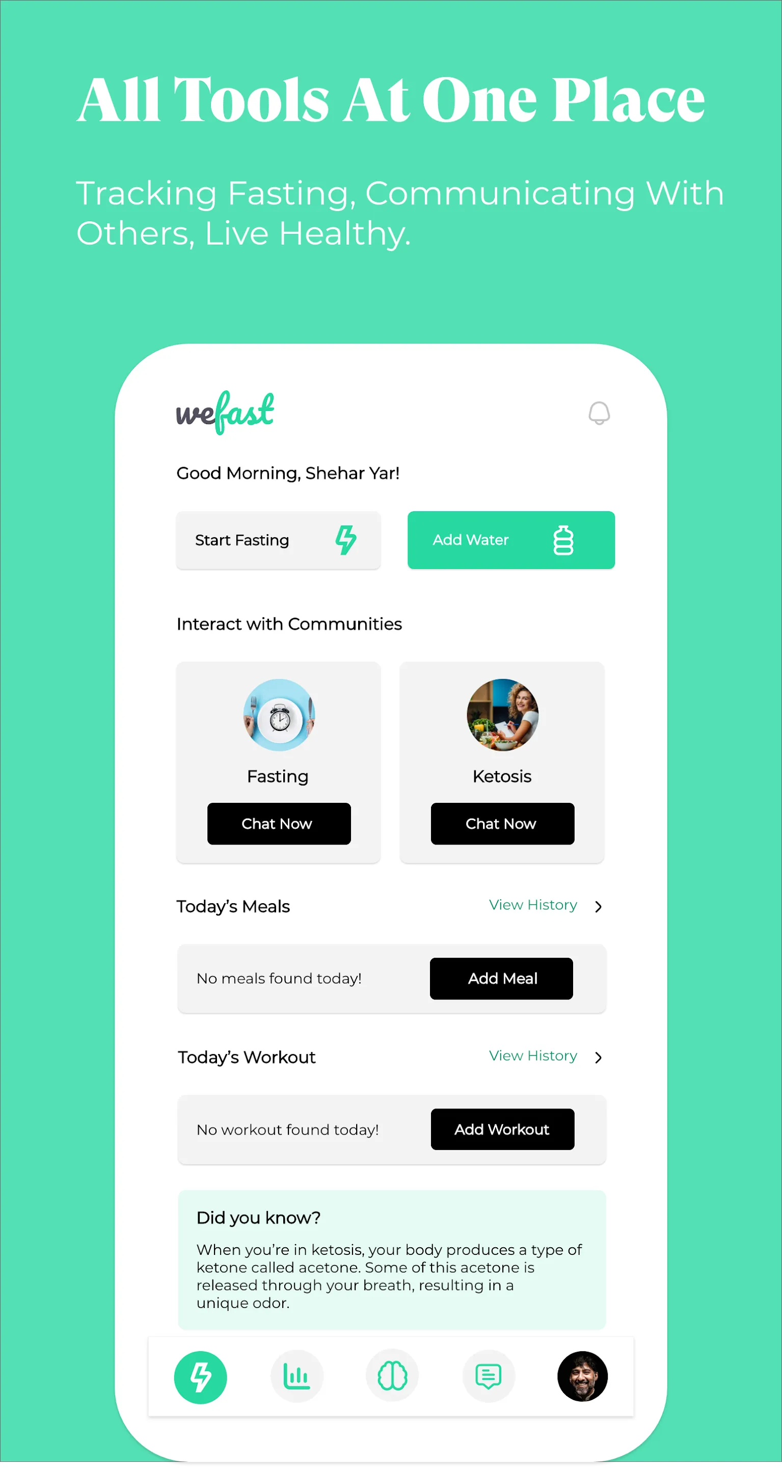 We Fast - Fasting App for Life | Indus Appstore | Screenshot