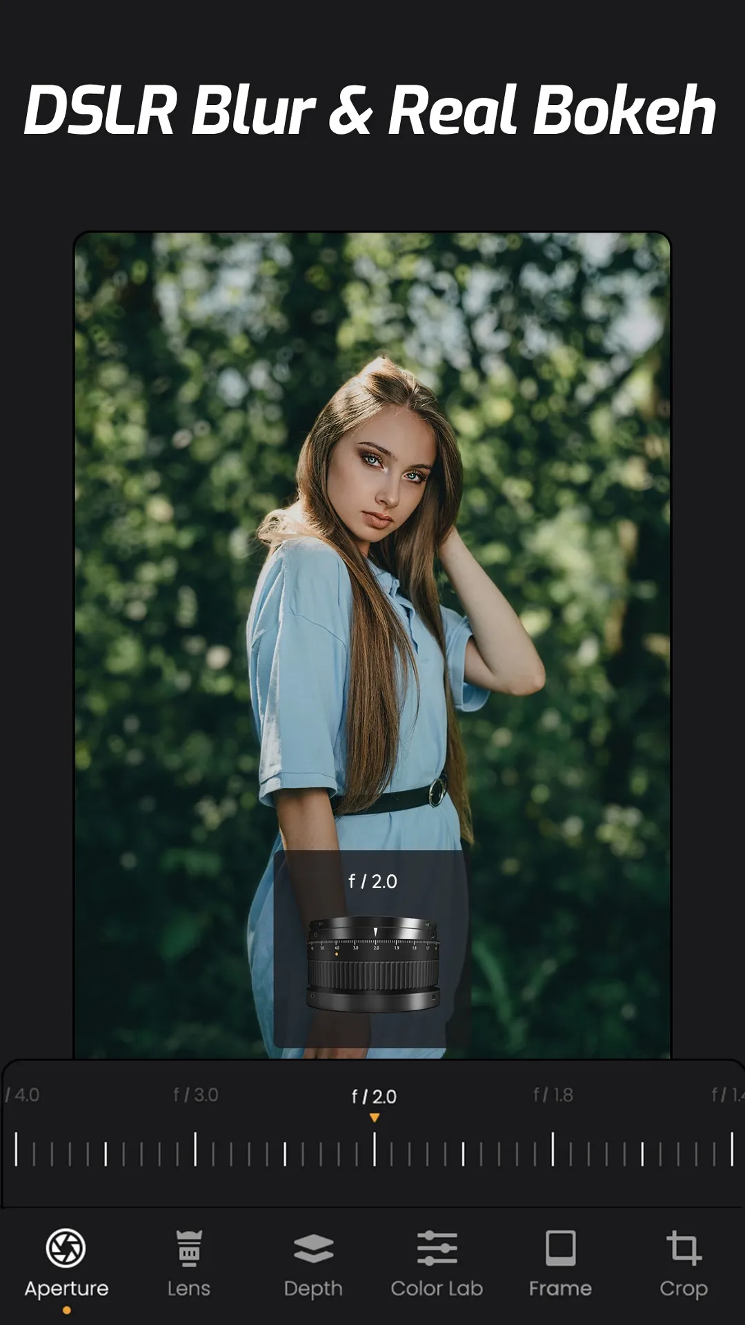 ReLens Camera-Focus &DSLR Blur | Indus Appstore | Screenshot