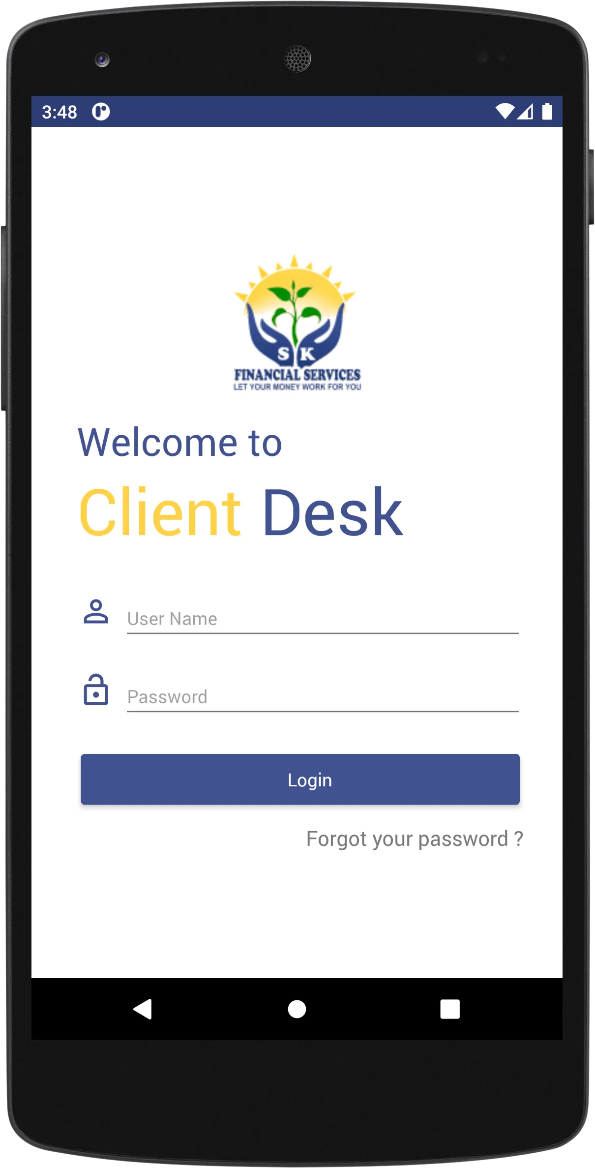 SK FinServices | Indus Appstore | Screenshot