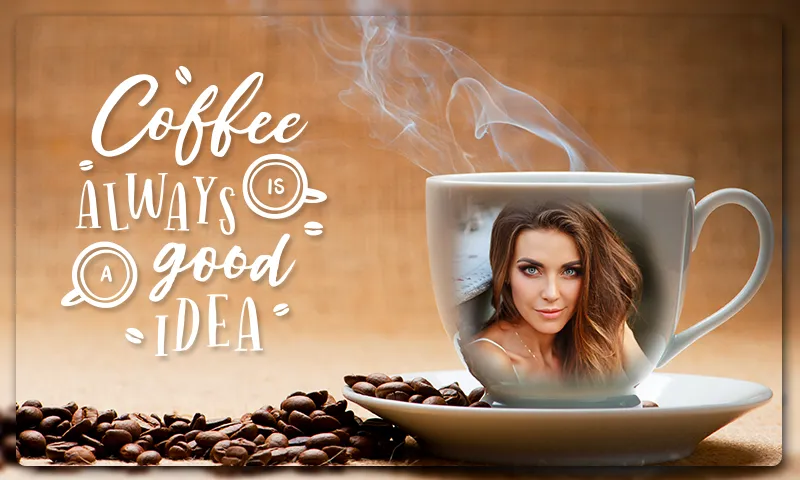 Coffee Mug Photo Frames | Indus Appstore | Screenshot