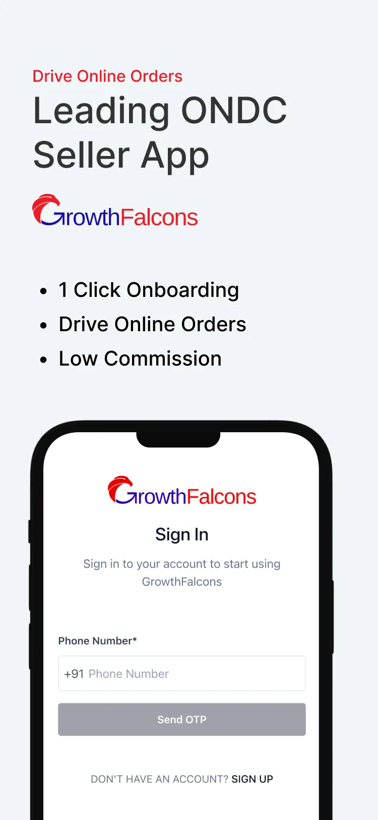 FalconsAI: ONDC Network Seller | Indus Appstore | Screenshot