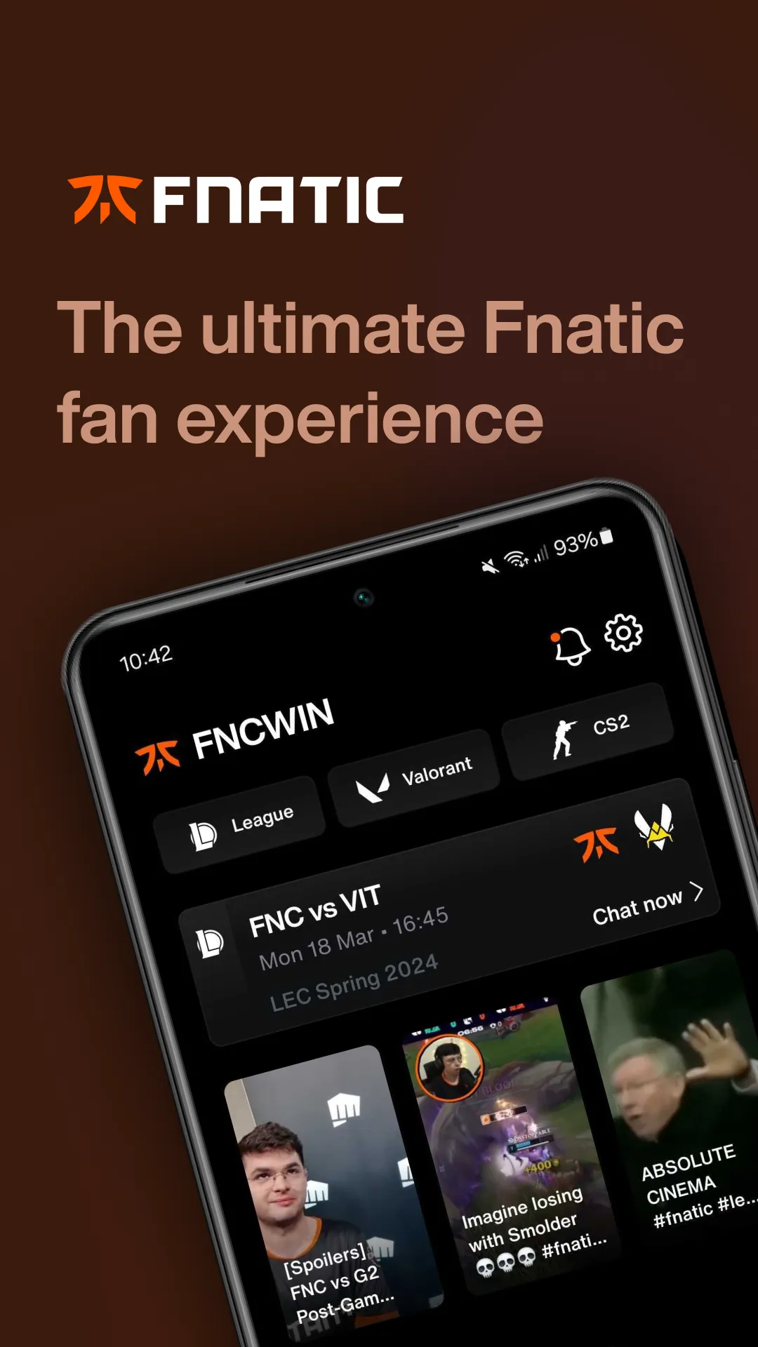 Fnatic | Indus Appstore | Screenshot