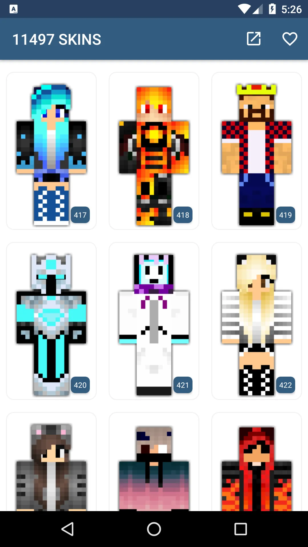 Skins for Minecraft | Indus Appstore | Screenshot