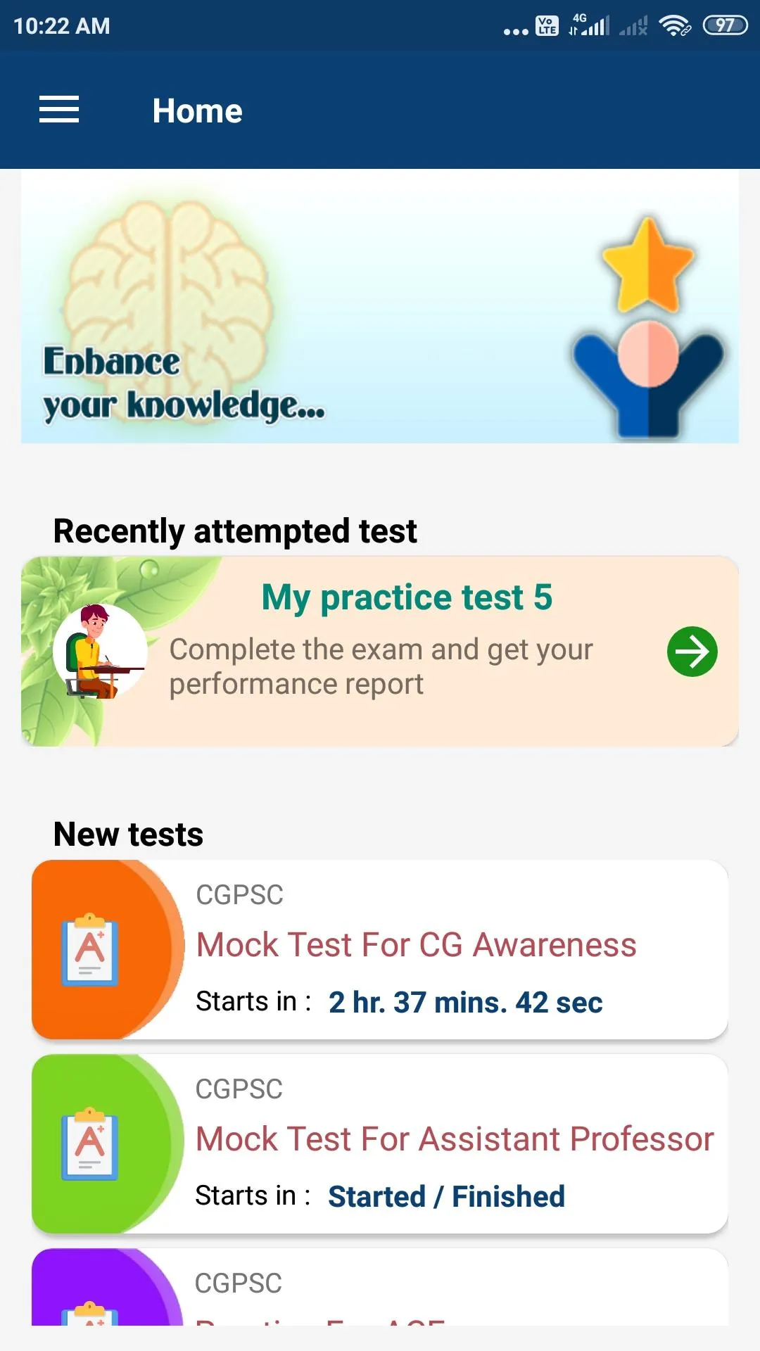 StepOn Study : CGPSC | Indus Appstore | Screenshot