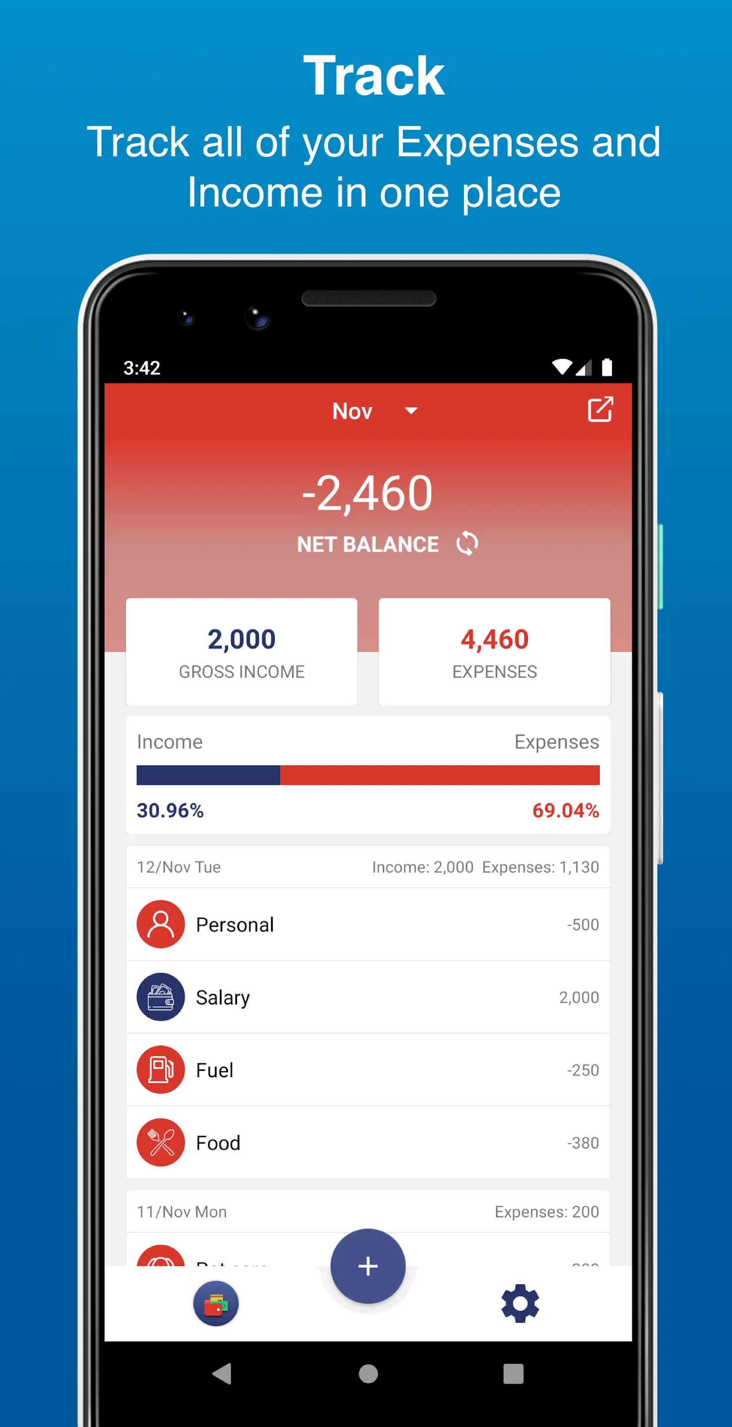 Money Manager: Expense Tracker | Indus Appstore | Screenshot