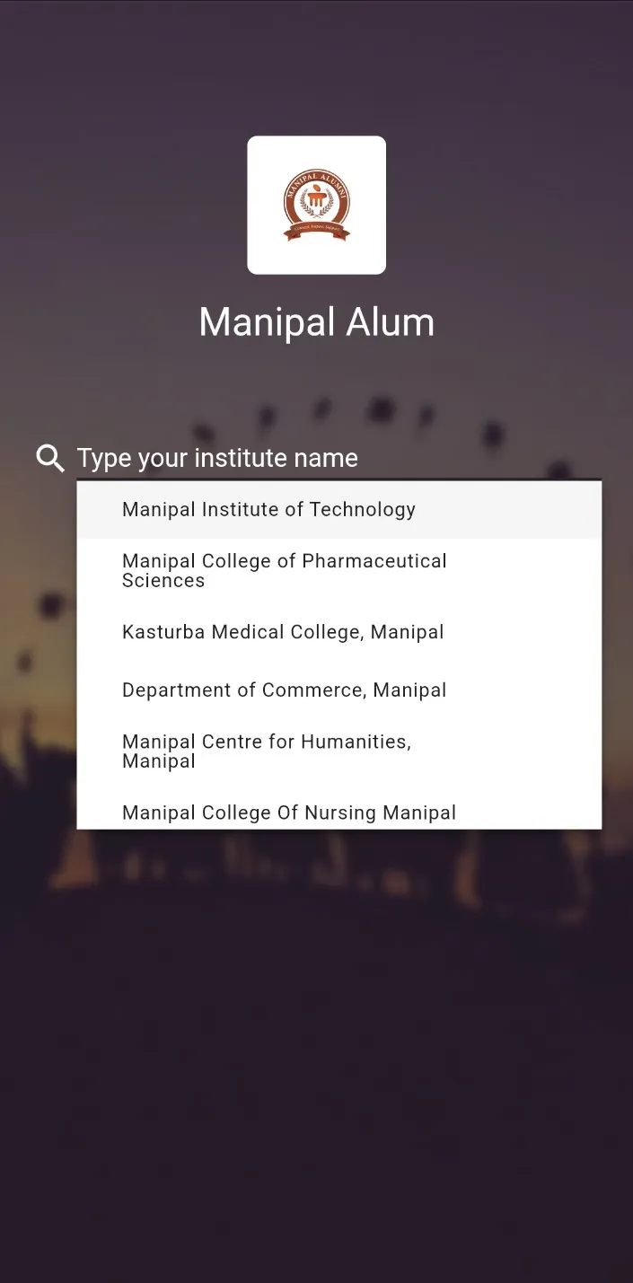 Manipal Alum | Indus Appstore | Screenshot