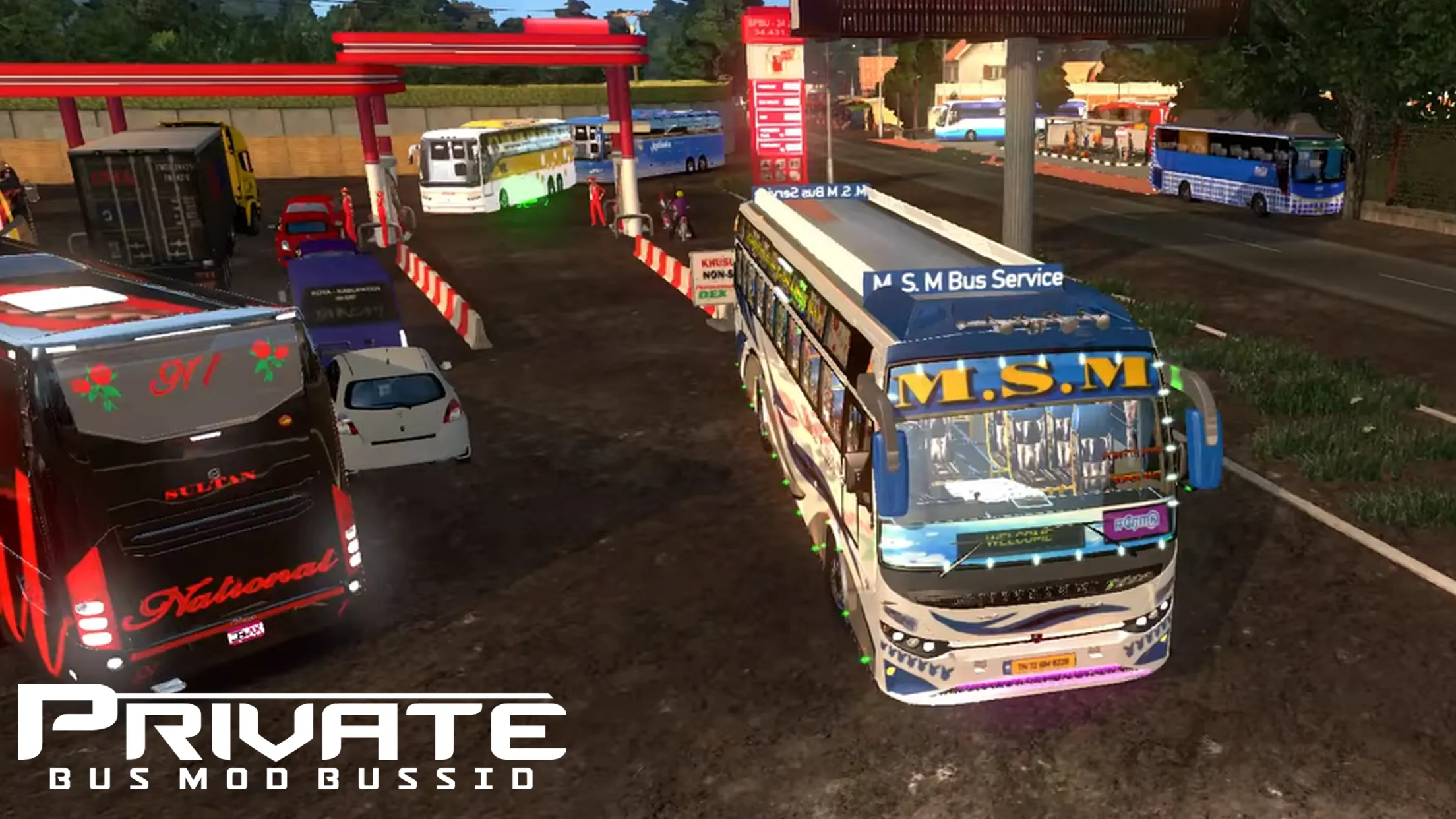 Private Bus Mod Bussid | Indus Appstore | Screenshot