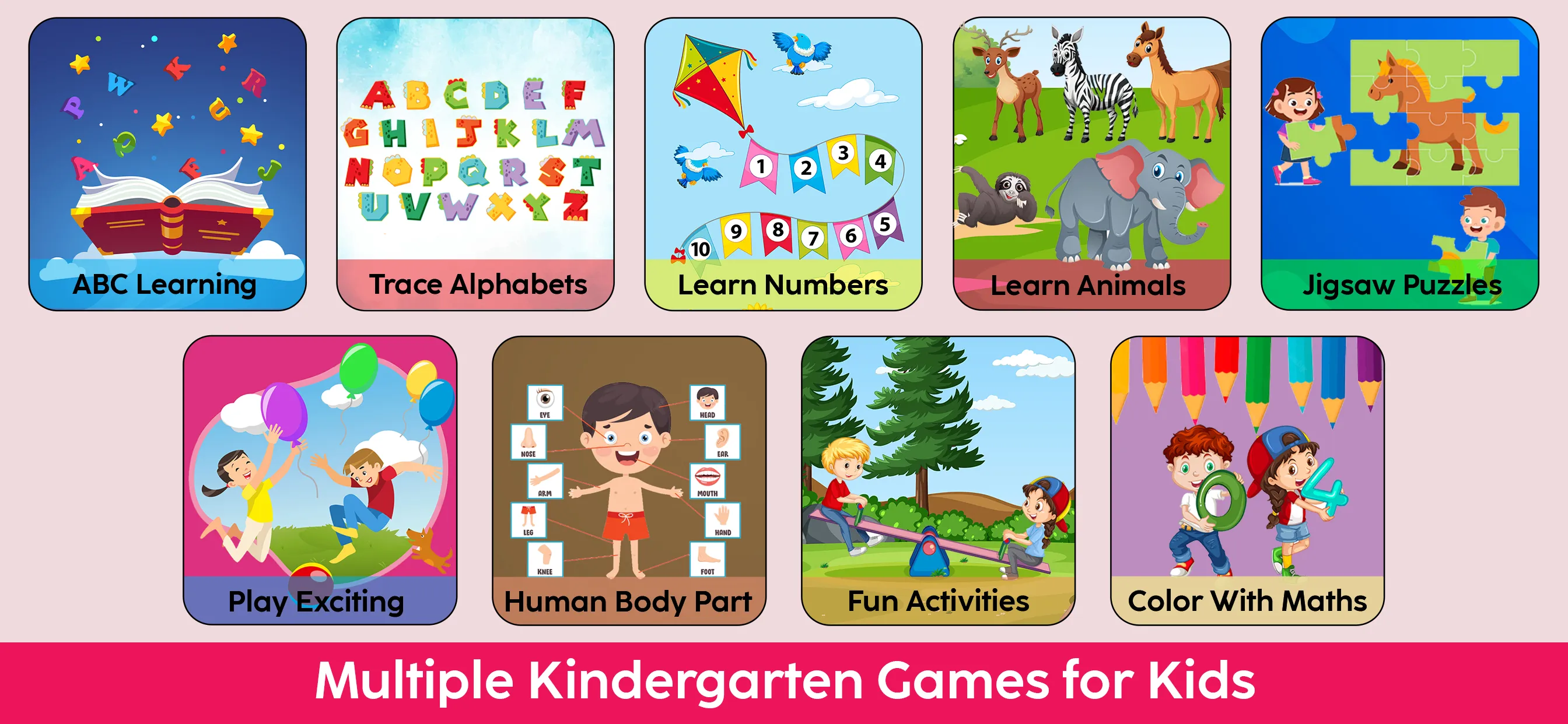 Kindergarten Learning Games | Indus Appstore | Screenshot