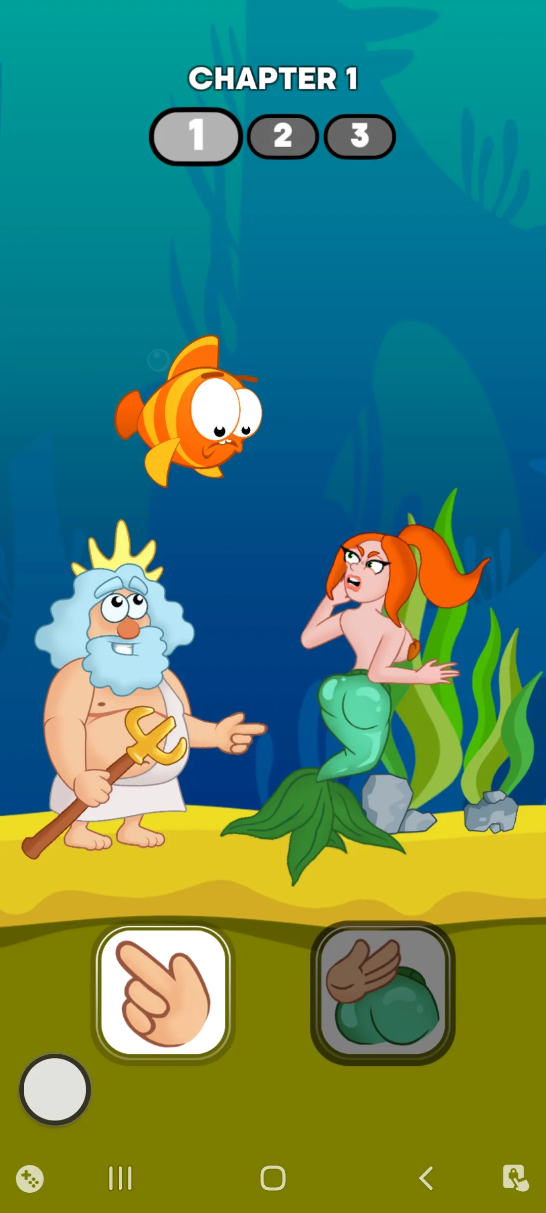 Neptune vs Mermaid: Fish Prank | Indus Appstore | Screenshot