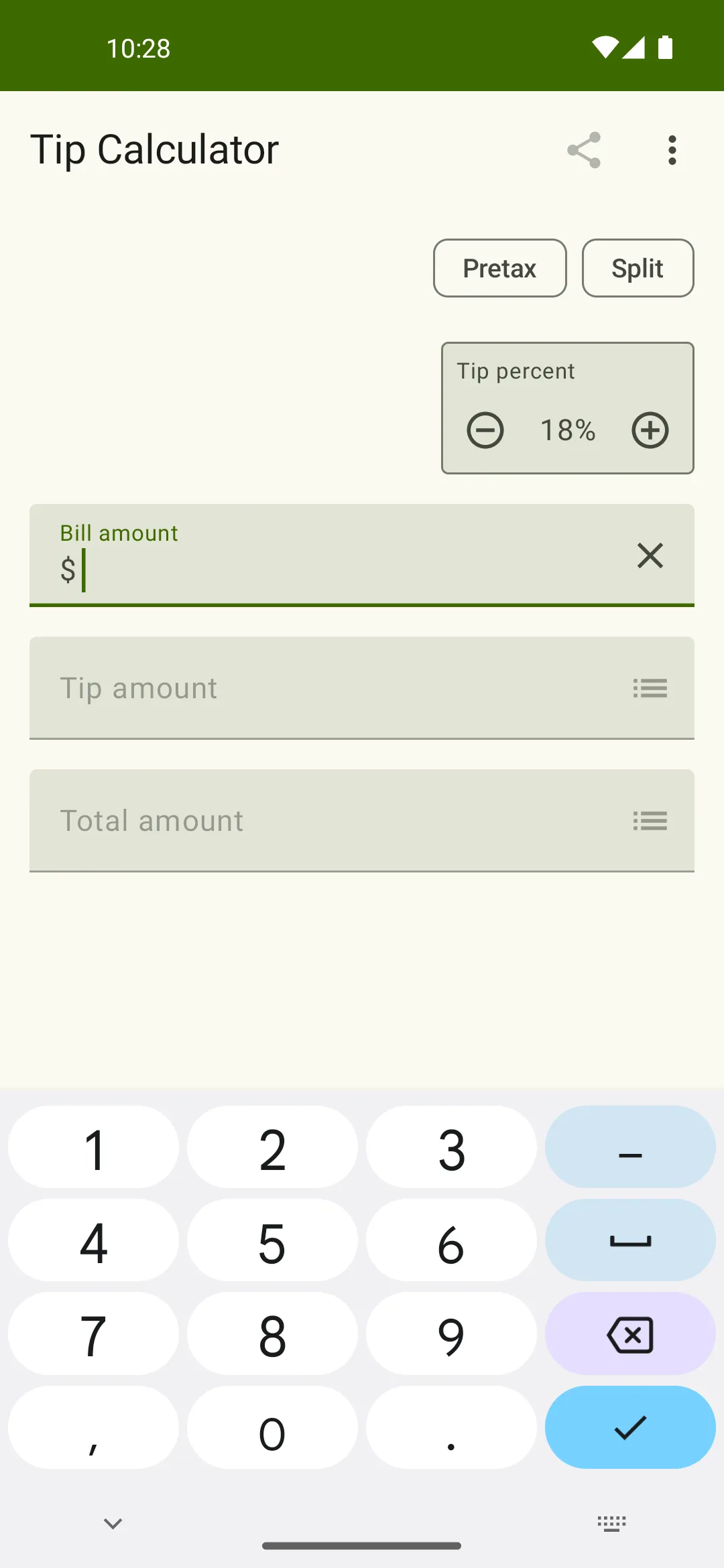 Tip Calculator | Indus Appstore | Screenshot