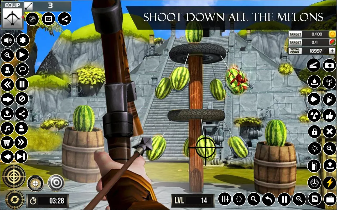 Watermelon Archery Games 3D | Indus Appstore | Screenshot