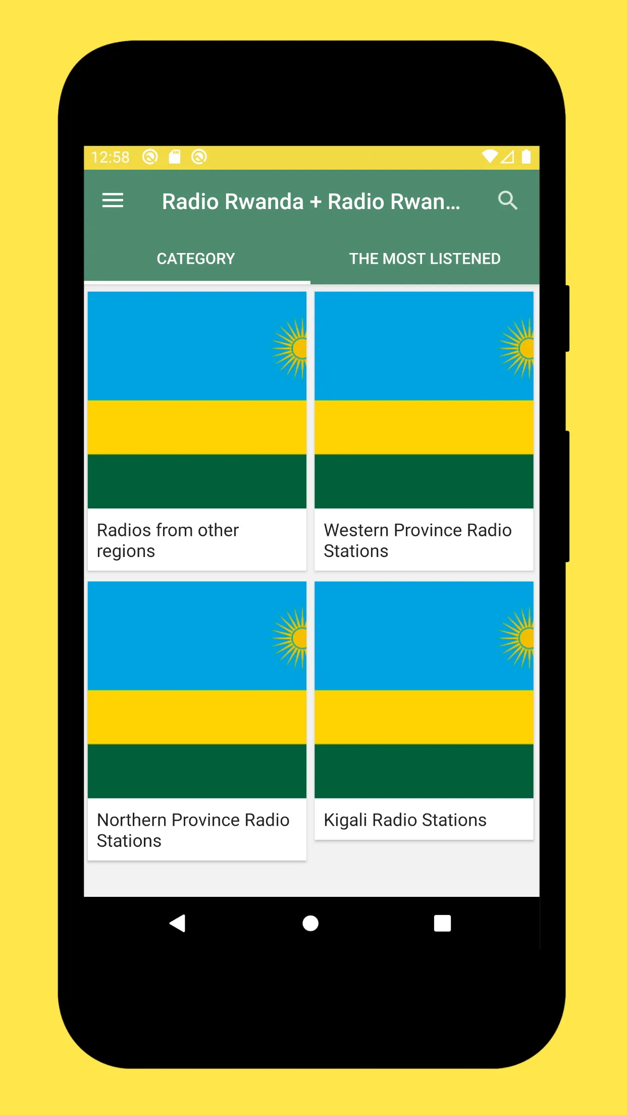 Radio Rwanda FM + Radio Online | Indus Appstore | Screenshot