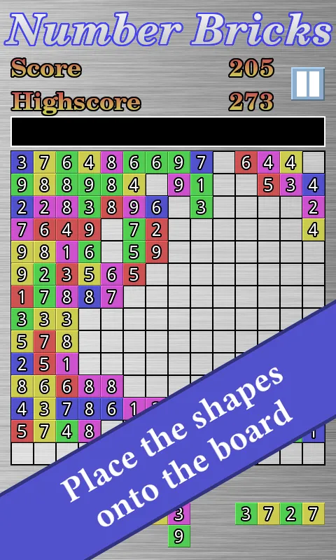 Number Bricks Puzzle | Indus Appstore | Screenshot