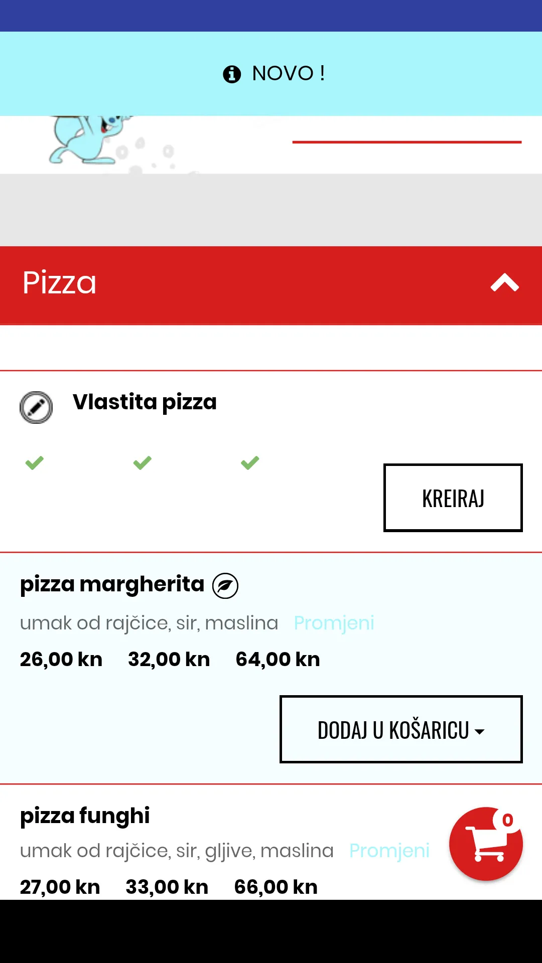 Pizzeria Zagi | Indus Appstore | Screenshot