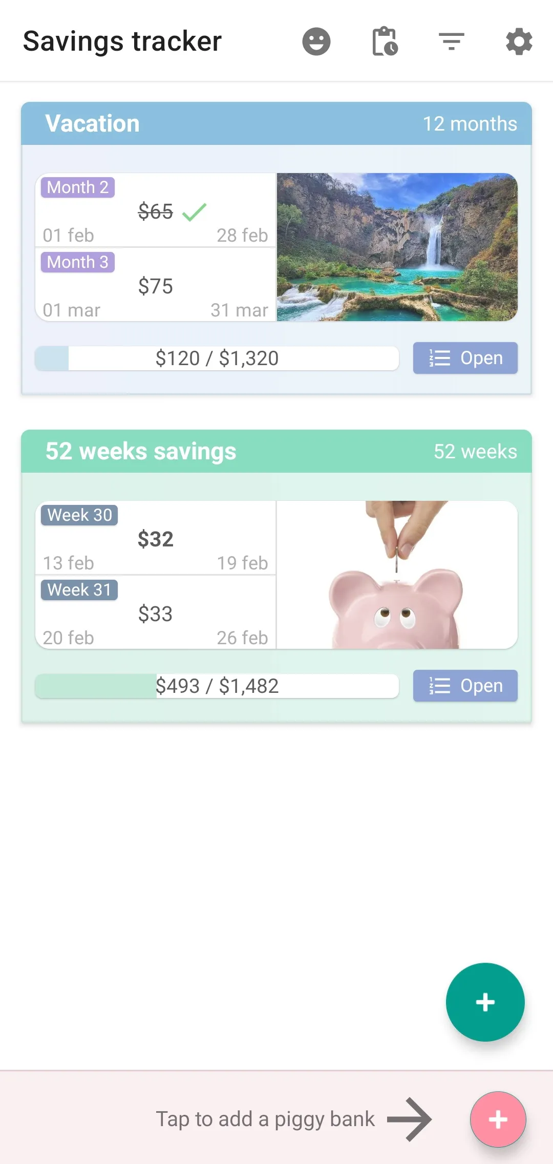 Savings tracker | Indus Appstore | Screenshot