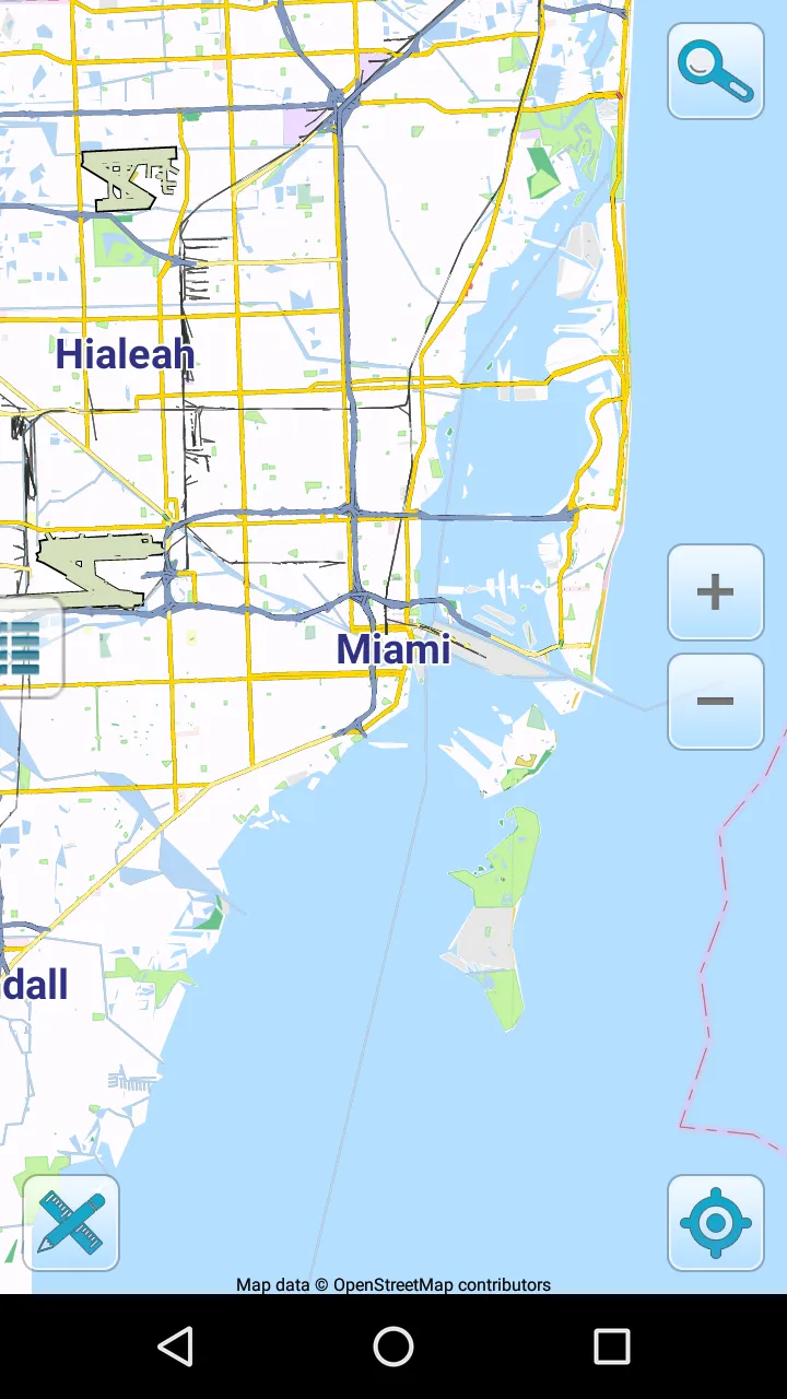 Map of Miami offline | Indus Appstore | Screenshot