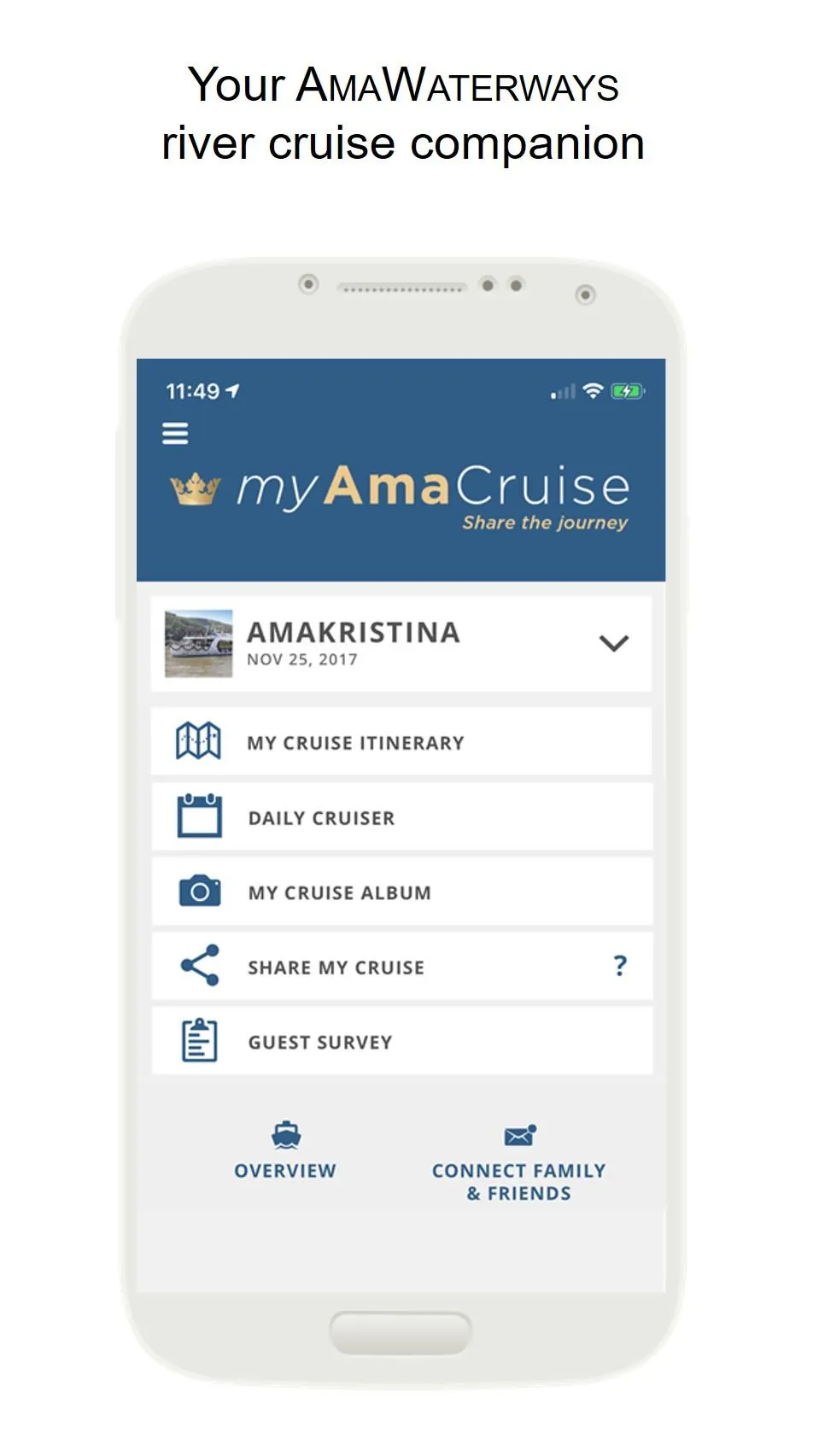 myAmaCruise by AmaWaterways | Indus Appstore | Screenshot