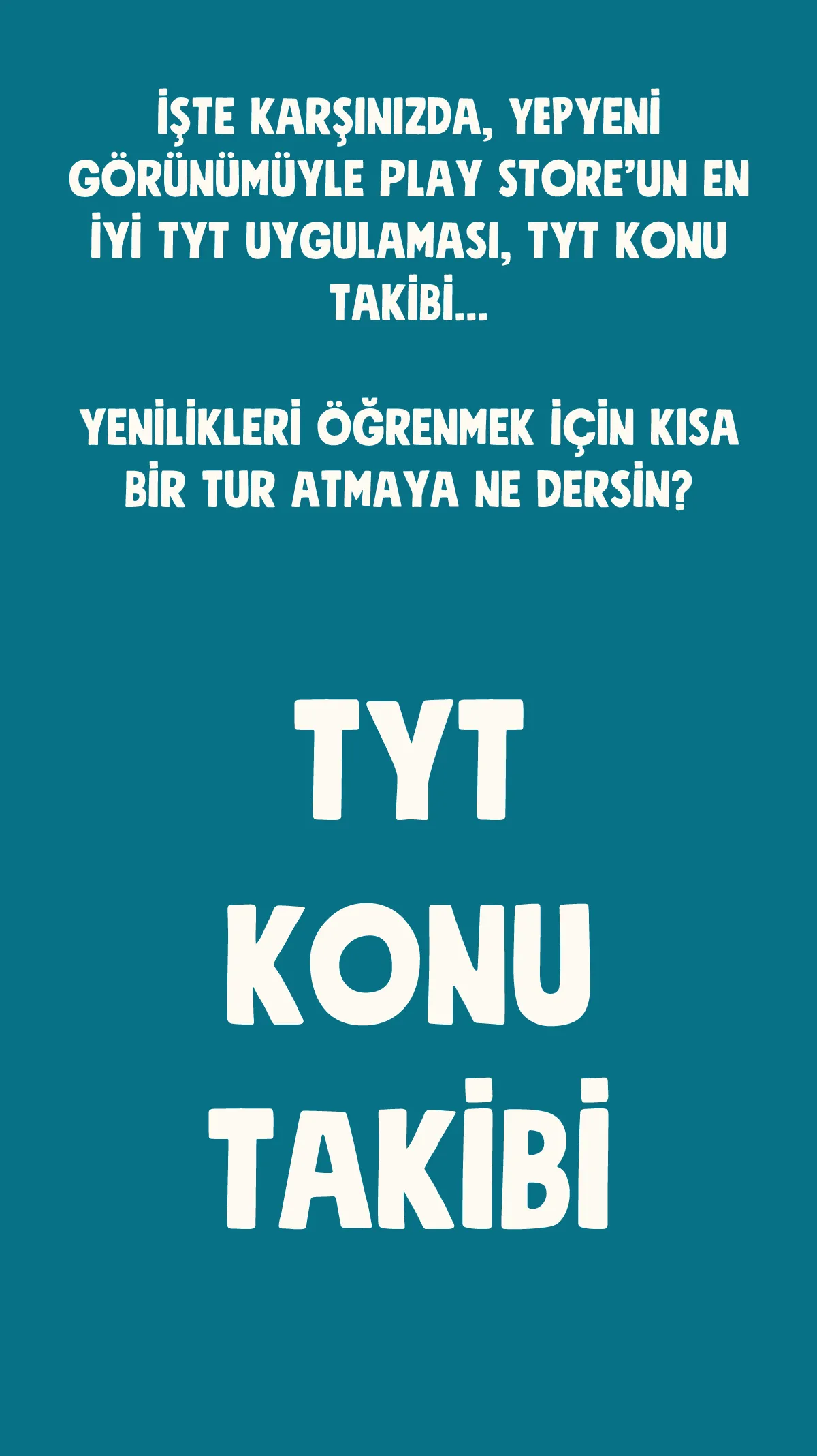 TYT Konu Takibi ve Sayaç | Indus Appstore | Screenshot