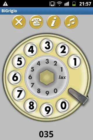 Bigrigio - Telefono anni 70 | Indus Appstore | Screenshot