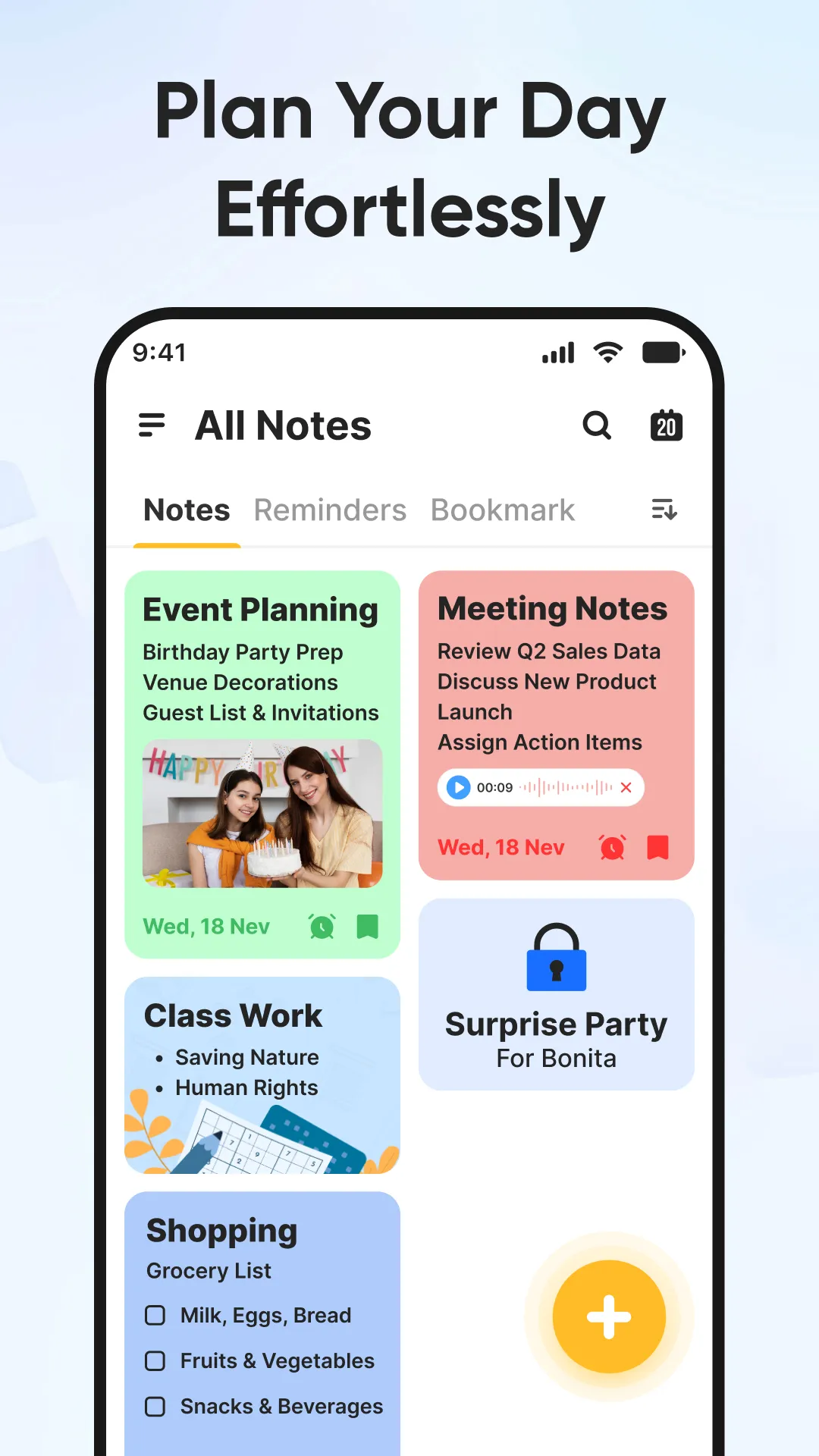 Notes: Color Notepad, Notebook | Indus Appstore | Screenshot