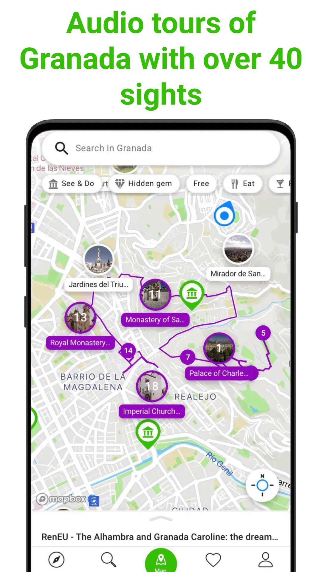 Granada Tour Guide:SmartGuide | Indus Appstore | Screenshot