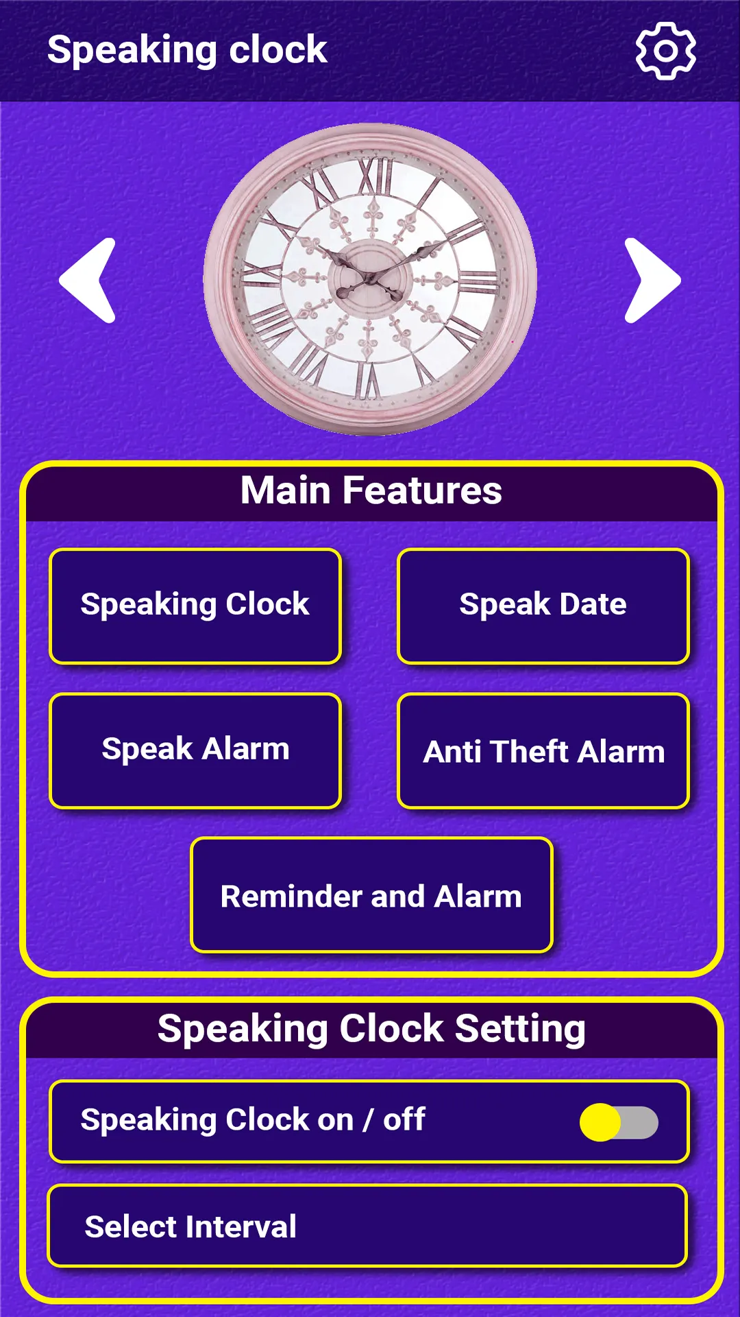 Talking Clock - Speaking Clock | Indus Appstore | Screenshot