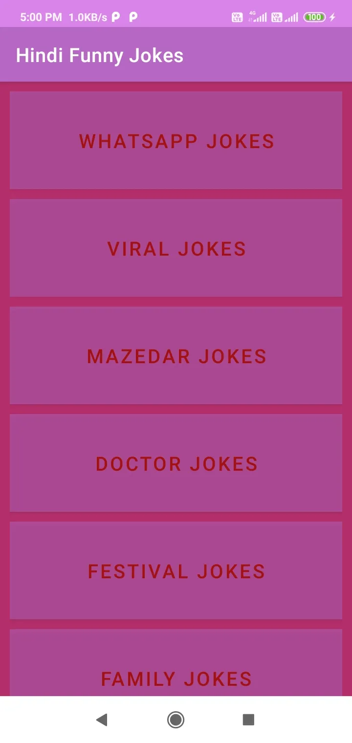 Hindi Mazedar Funny Jokes | Indus Appstore | Screenshot