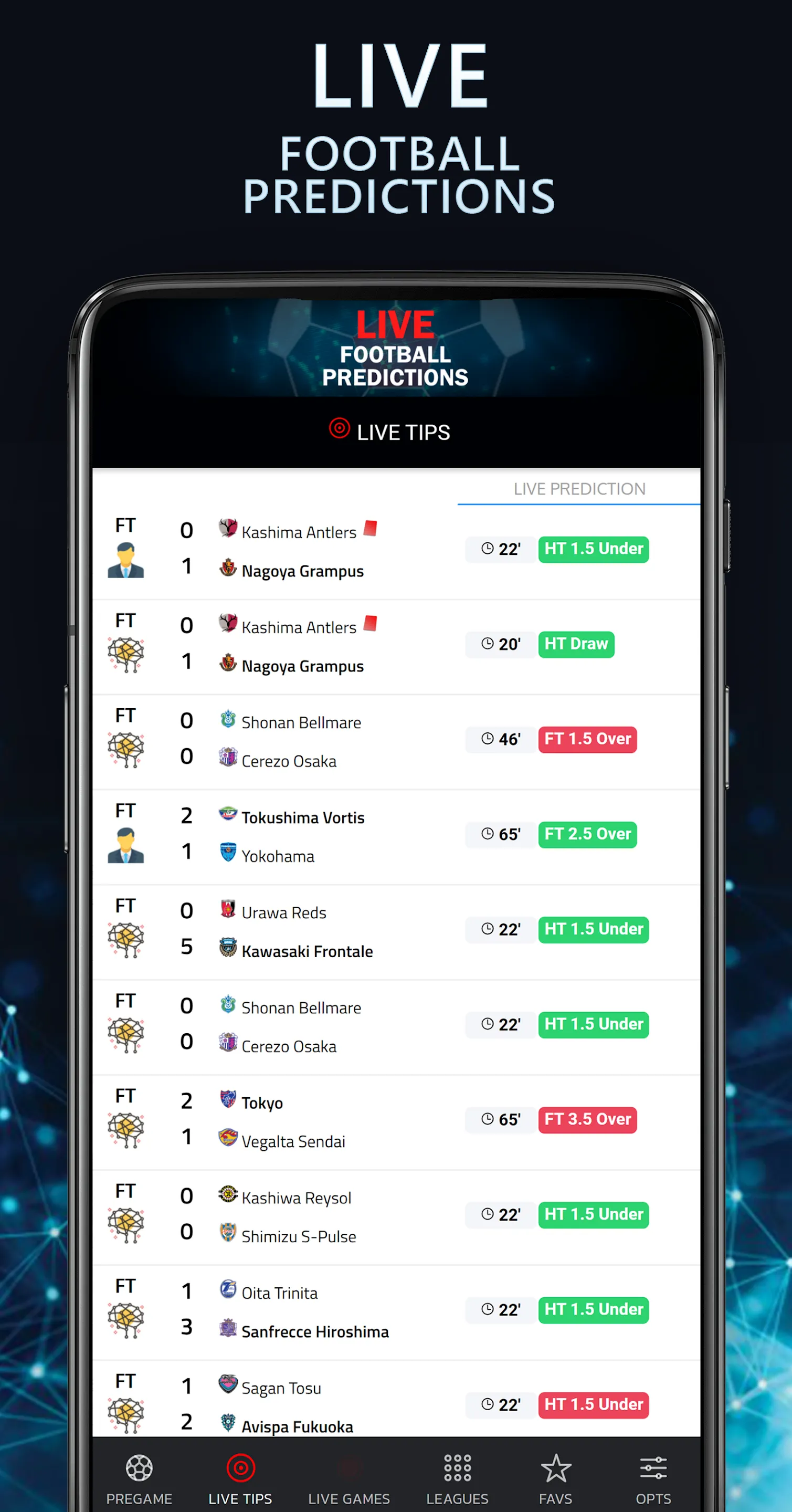 Live Football Bet Predictions | Indus Appstore | Screenshot